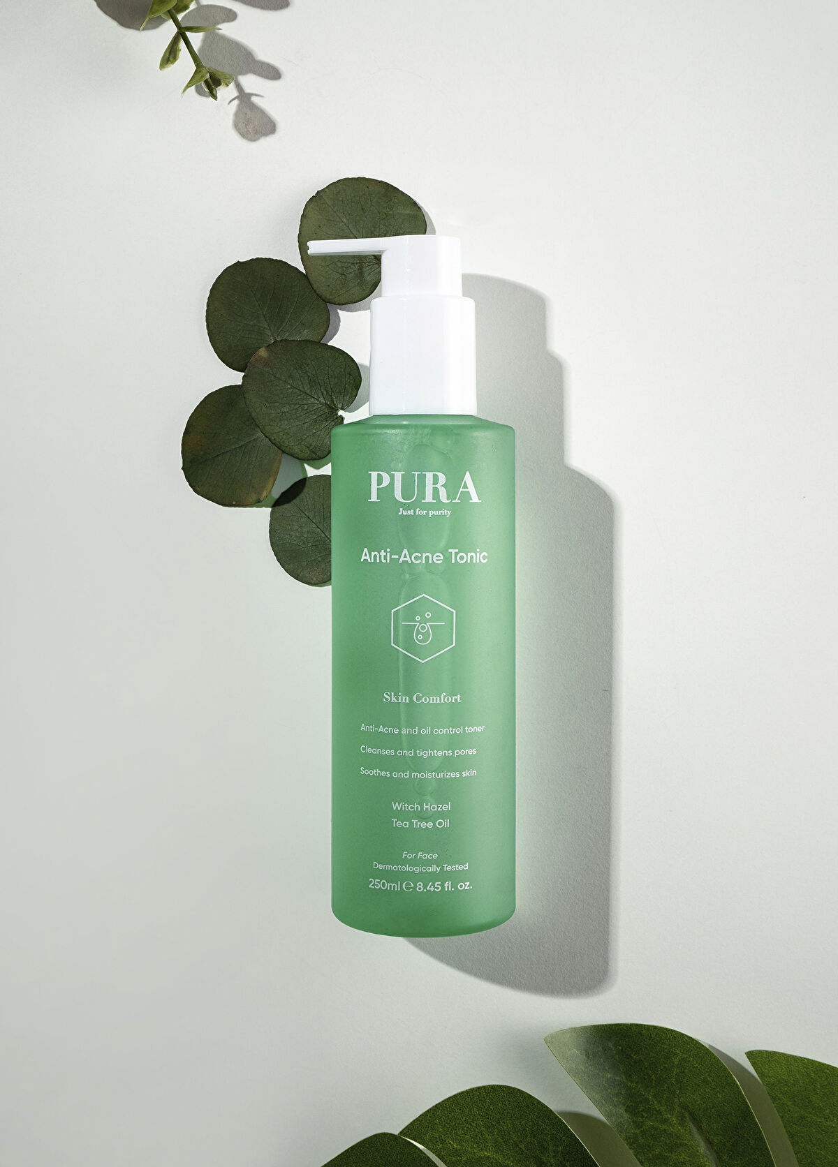 PURA Just for purity Anti Acne Tonic Akne Karşıtı Yüz Toniği 250 ml - 3