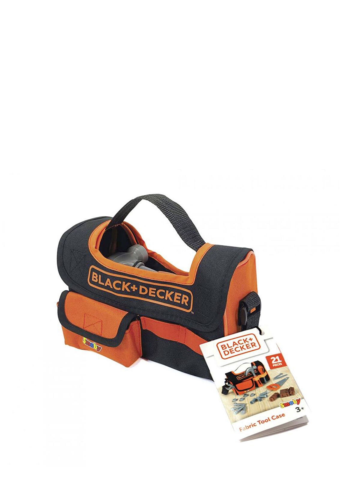 Smoby Black & Decker Kumaş Alet Çantası Oyun Seti 360919  - 3