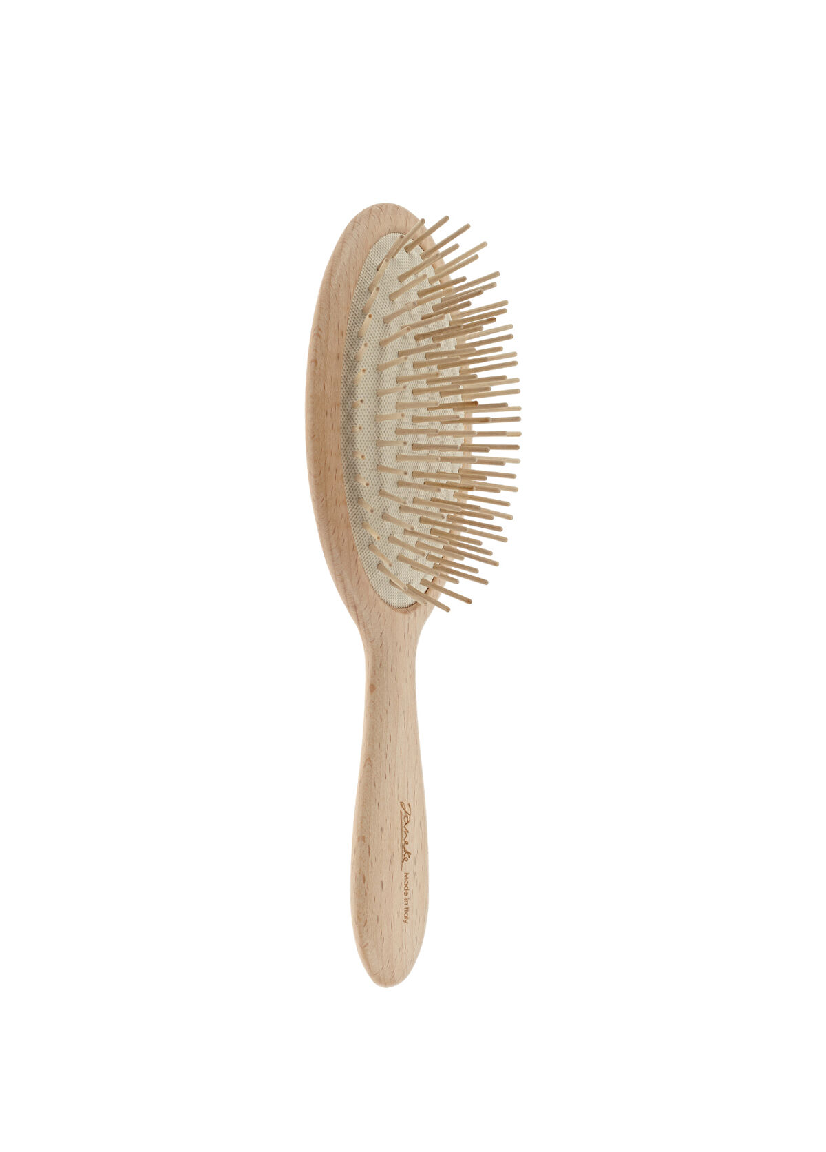 Janeke Beech Oval Air Cushioned Large Saç Fırçası - 1