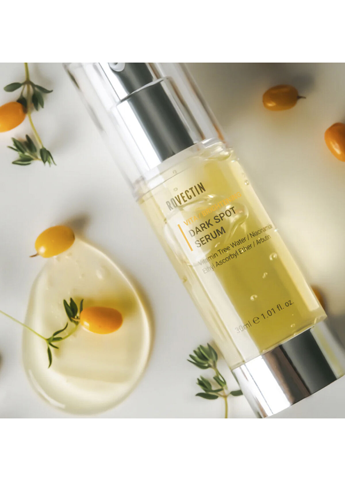 Rovectin Vita Dark Spot Serum Koyu Leke Önleyici 9 Çeşit Vitaminli Besleyici Cilt Serumu 30 ml - 3