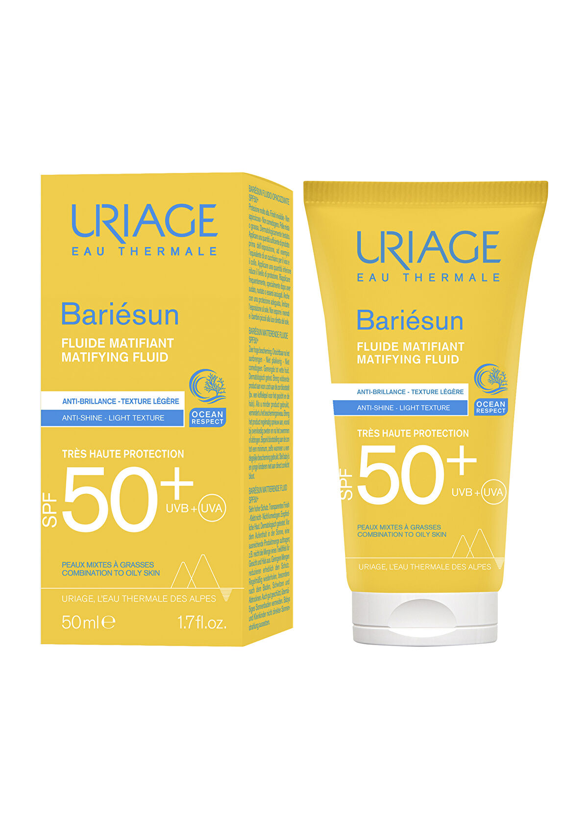 Uriage Bariesun SPF50+ Karma ve Yağlı Cilt Matlaştırıcı Güneş Koruyucu Krem 50 ml - 3