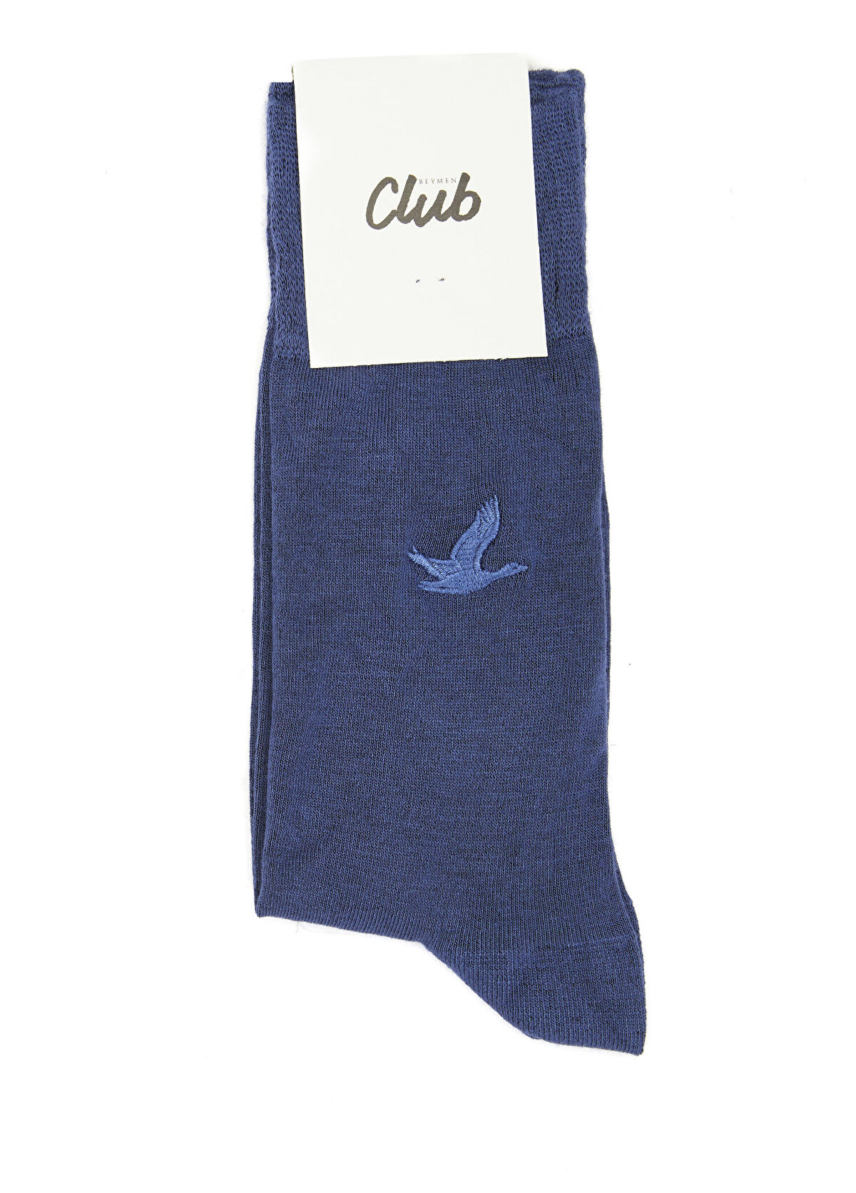 Beymen Club İndigo Logolu Erkek Bambu Çorap - 1
