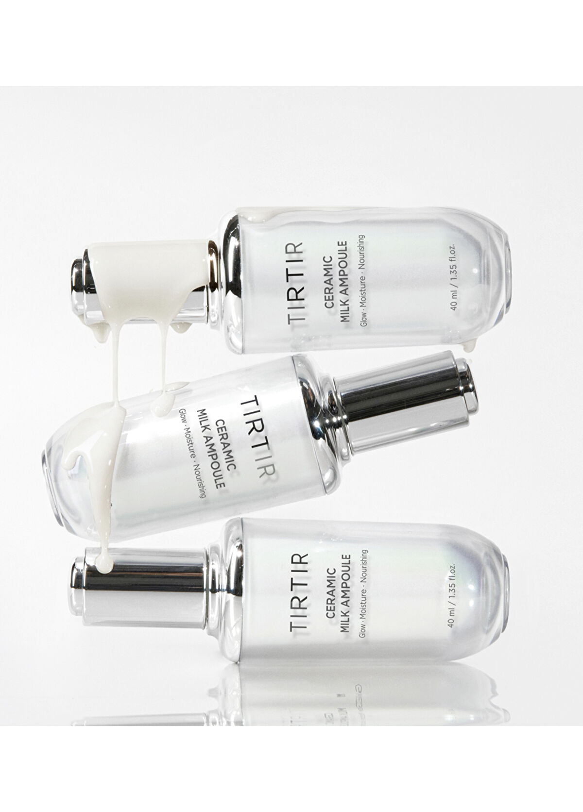 Tırtır Ceramic Milk Ampoule Intensely Nourishing & Moisturizing Vegan Milk Ampoule Skin Serum 40 ml - 3