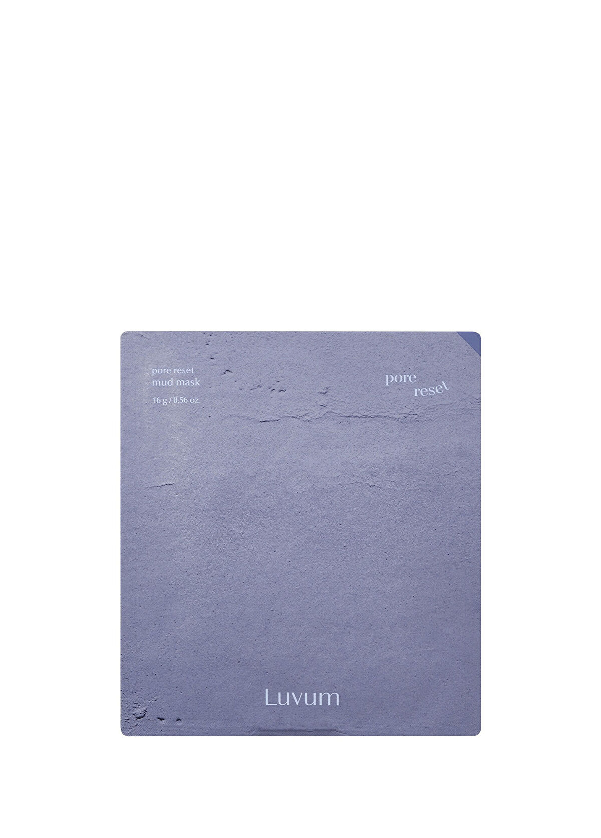 LUVUM Pore Reset Mud Gözenek Giderici Kağıt Çamur Maskesi  - 1