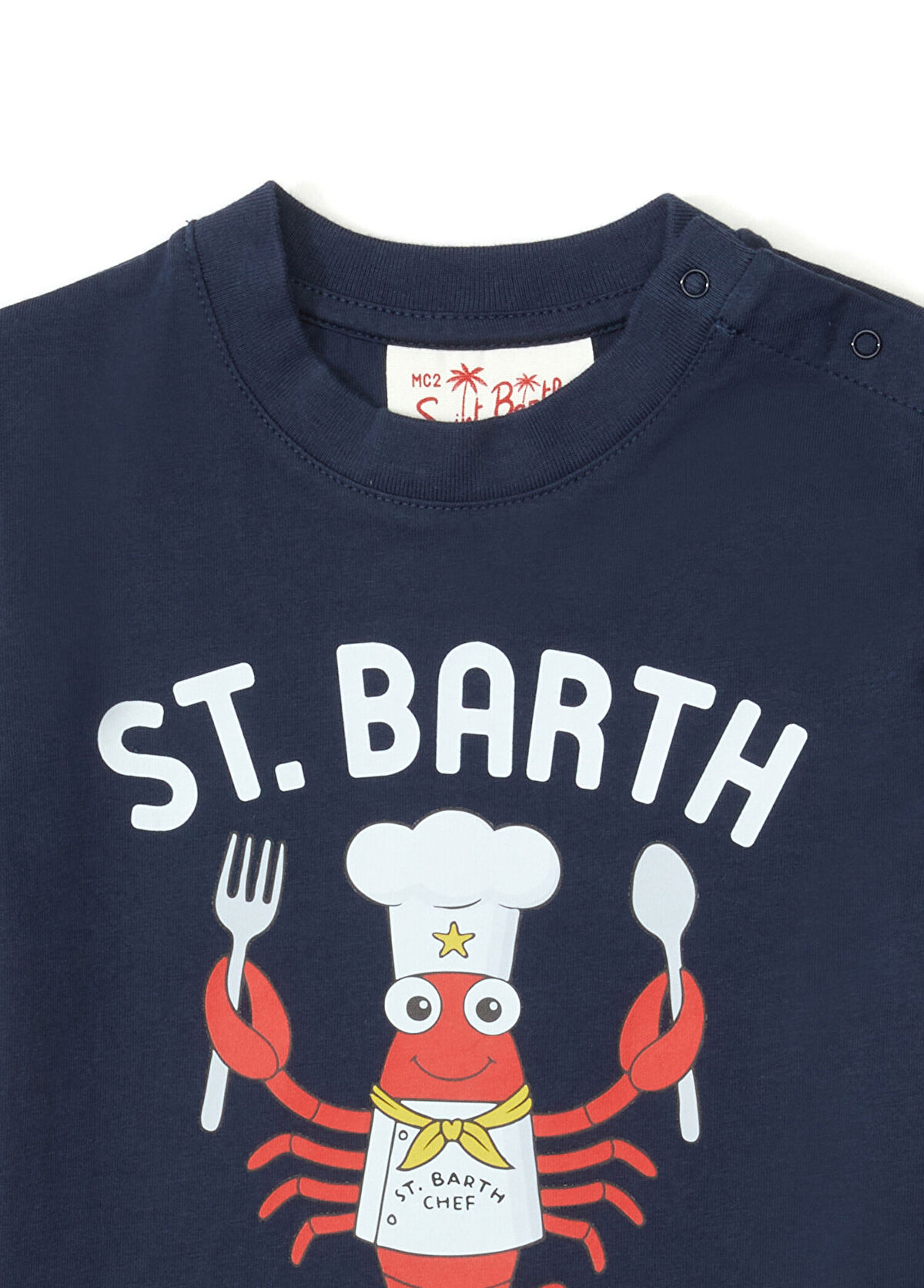 MC2 (Saint Barth) Denver Lacivert Grafik Baskılı Erkek Çocuk T-shirt - 3
