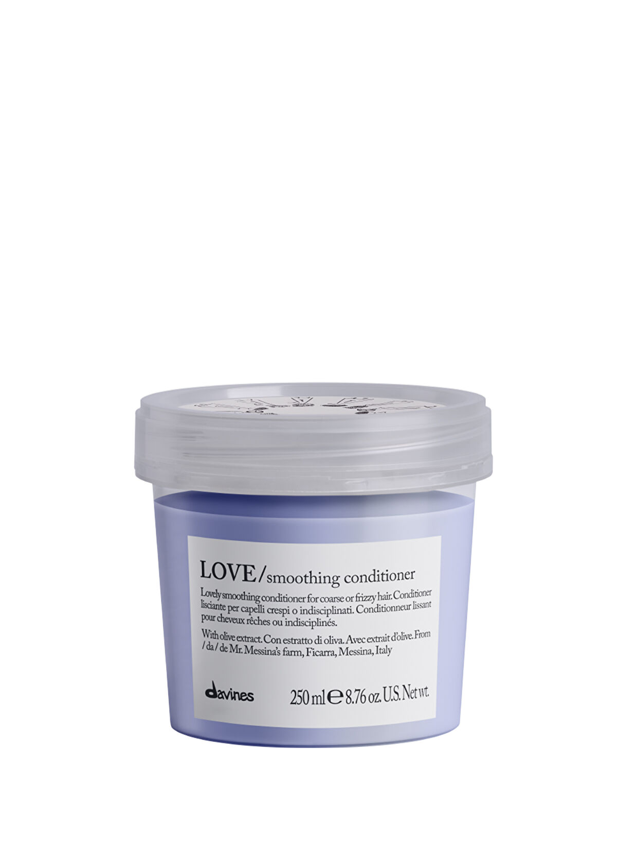Davines Love Smoothing Conditioner Düzleştirme Etkili Saç Kremi 250 ml - 1