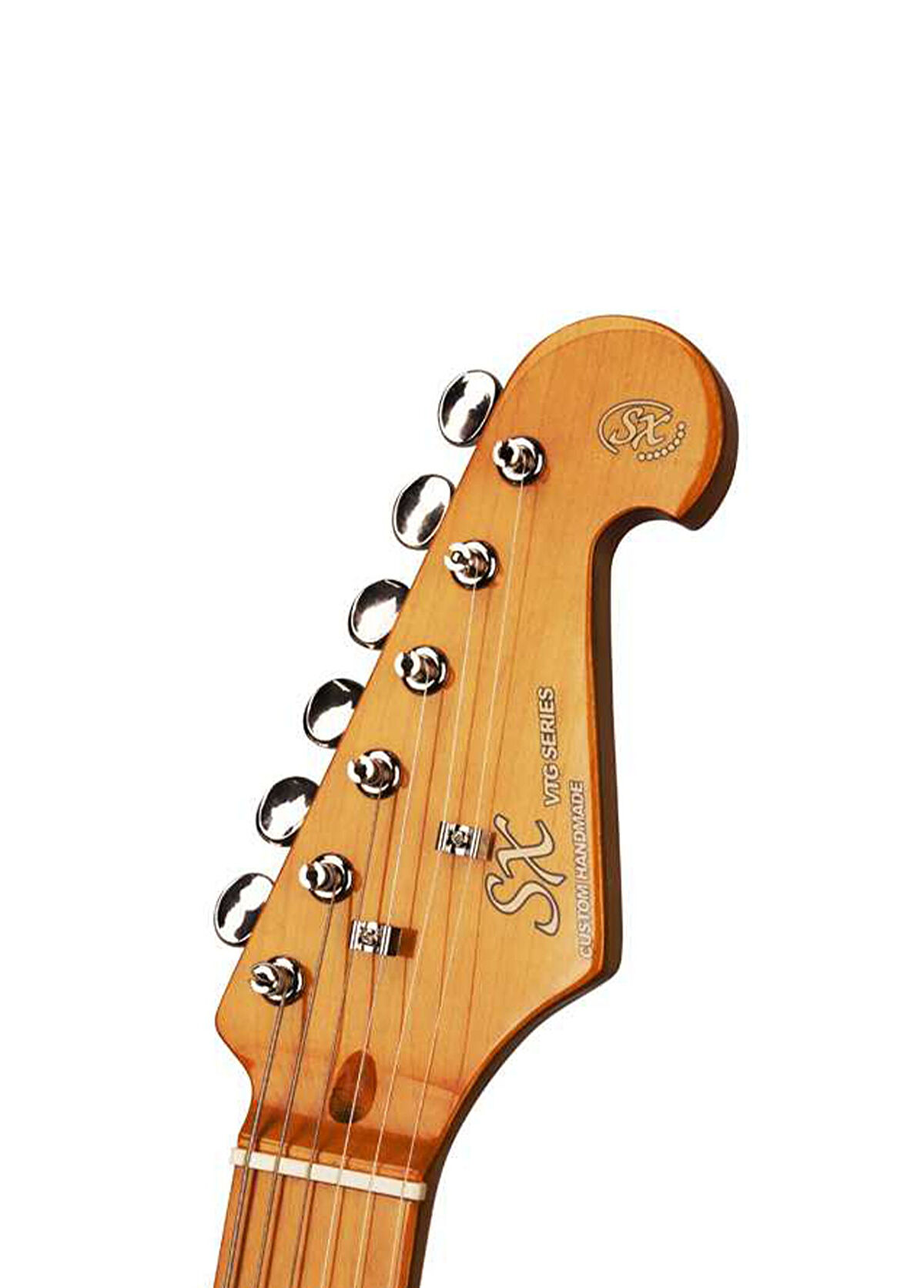 SX Stratocaster 2-Tone Sunburst Elektro Gitar - 3