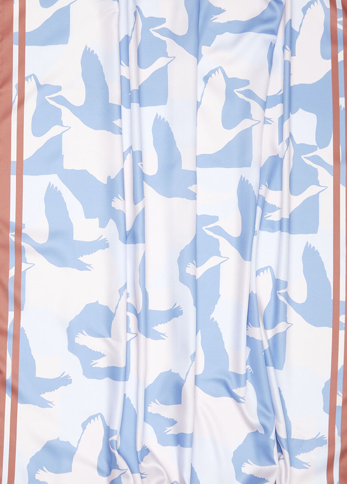 Beymen Club Mavi Beyaz Eşarp - 3