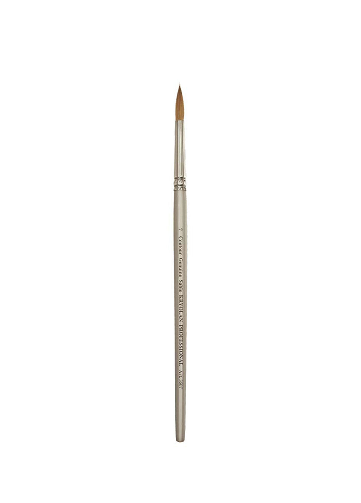 Kryolan Professional 7 Round Makeup Brush - 1