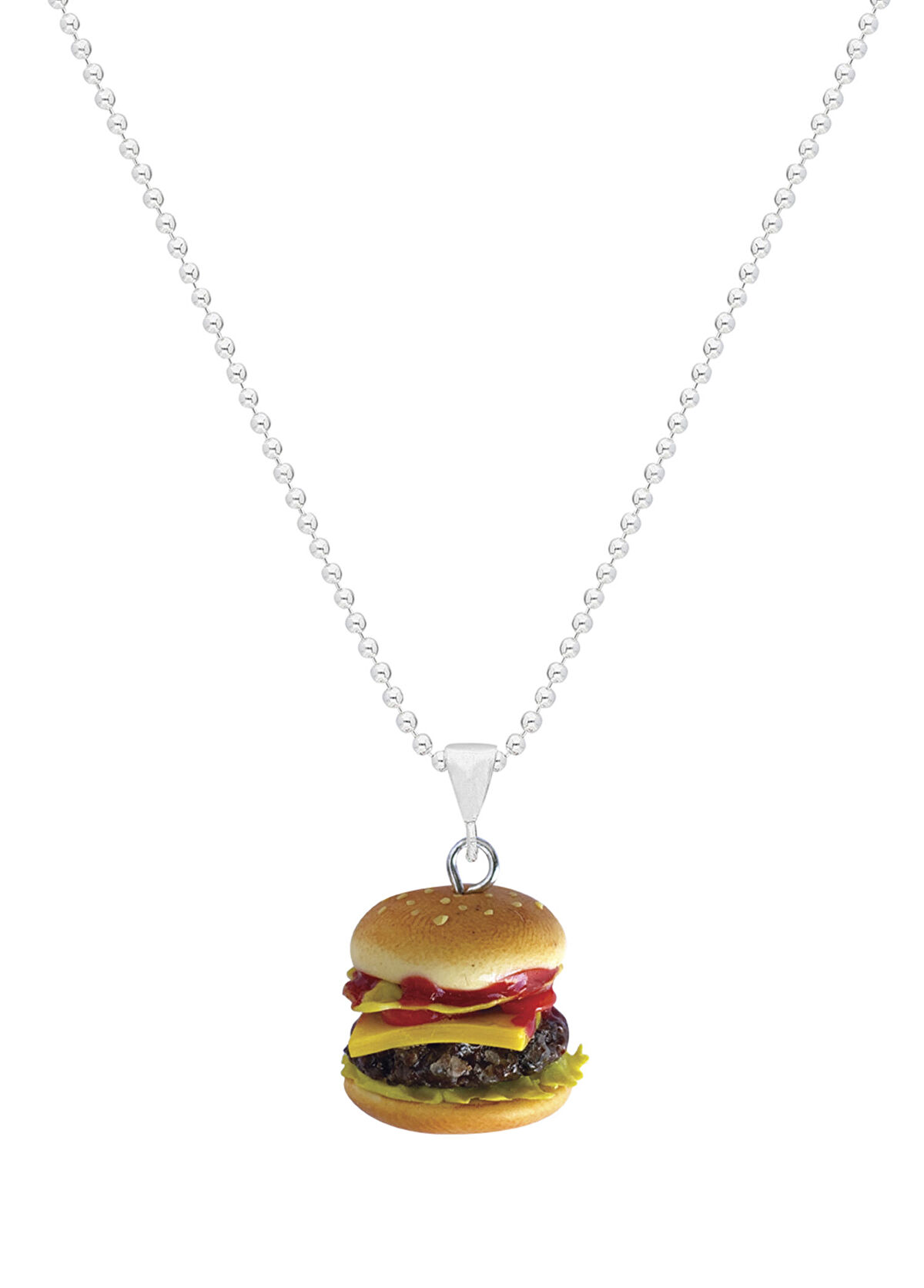 Tres Jolie Lollie Cold Sandwich Tip Detailed Children's Necklace - 1