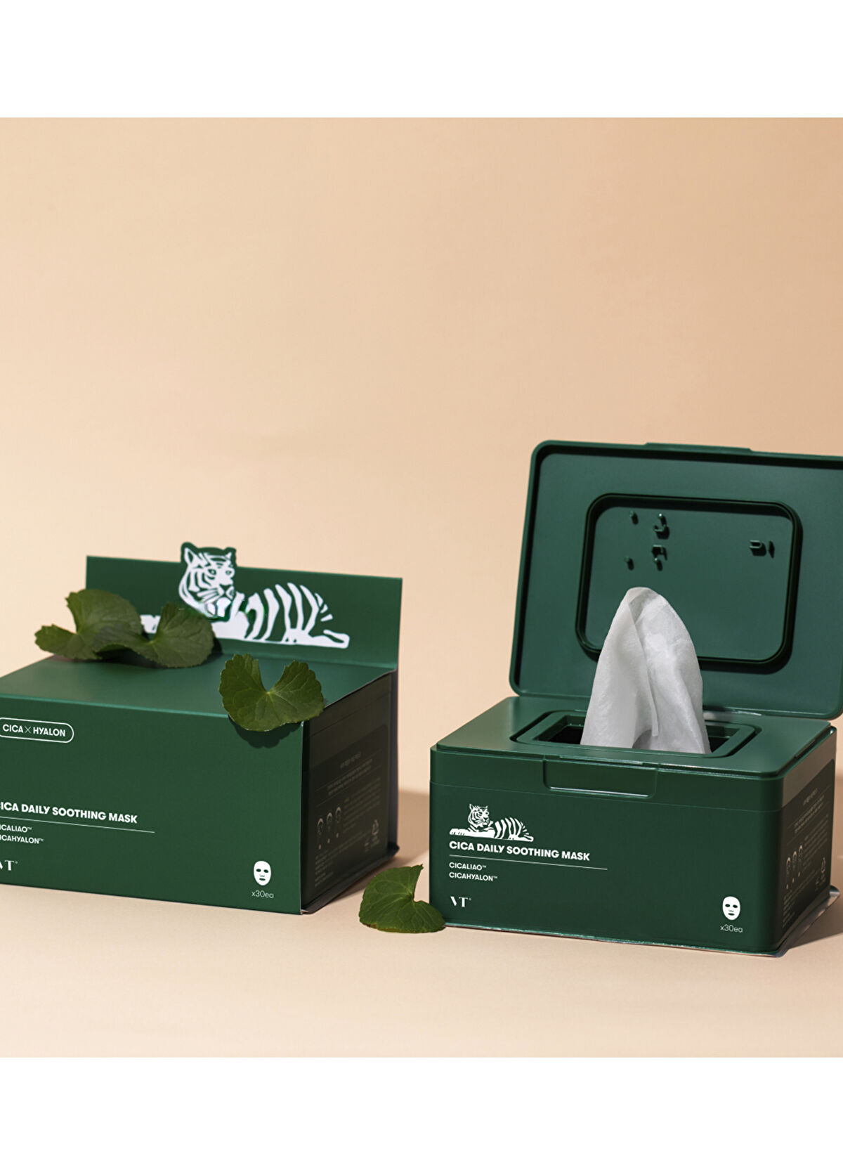 VT Cosmetics CICA Daily Soothing Mask Kuruluk Kaynaklı Kızarıklık Karşıtı 30'lu Yüz Maskesi  - 3