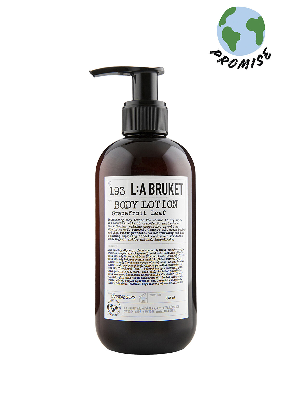 L:A Bruket Grapefruit Leaf 240 ml Vücut Losyonu - 1