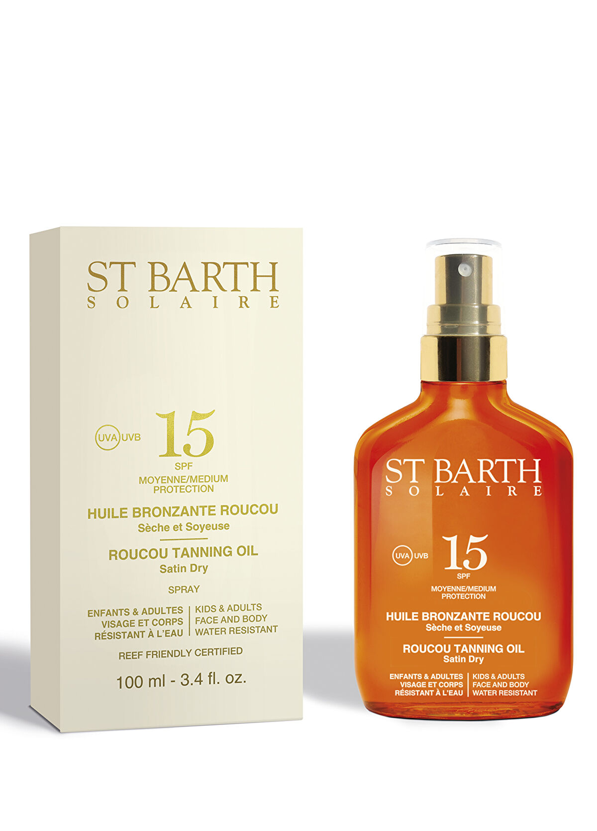 Ligne St.Barth Roucou Tanning Oil SPF 15 - 1