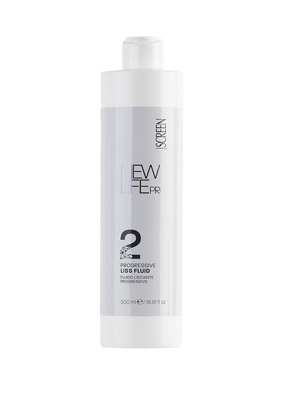 Screen Hair Care New Life Pro Progressive Liss Fluid Anti-Frizz Hair Care Product 500 ml - 1