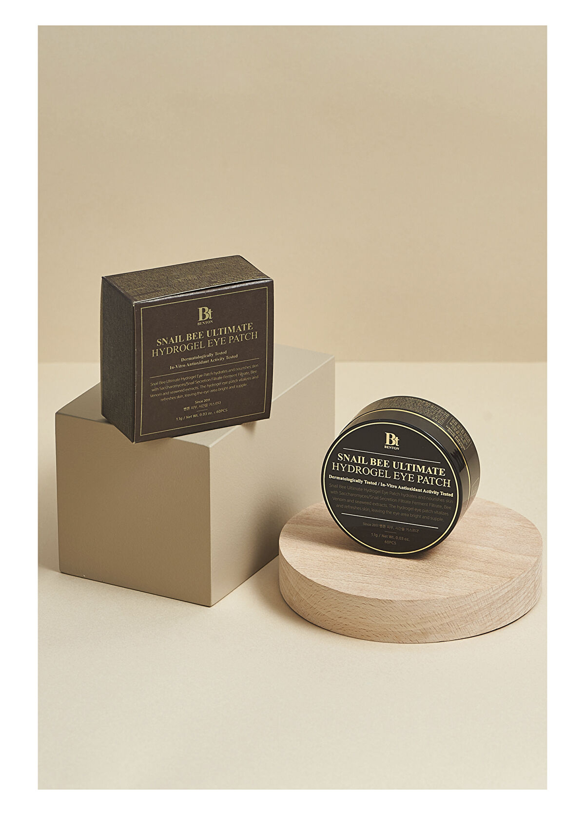 Benton Snail Bee Ultimate Hydrogel Eye Patch Salyangoz Özlü Göz ve Cilt Maskesi - 3