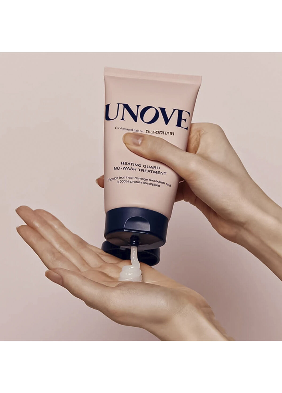 Unove Heating Guard No Wash Treatment Isıdan Koruyucu Proteinli ve Keratinli Durulanmayan Saç Bakım Kremi 147 ml - 3