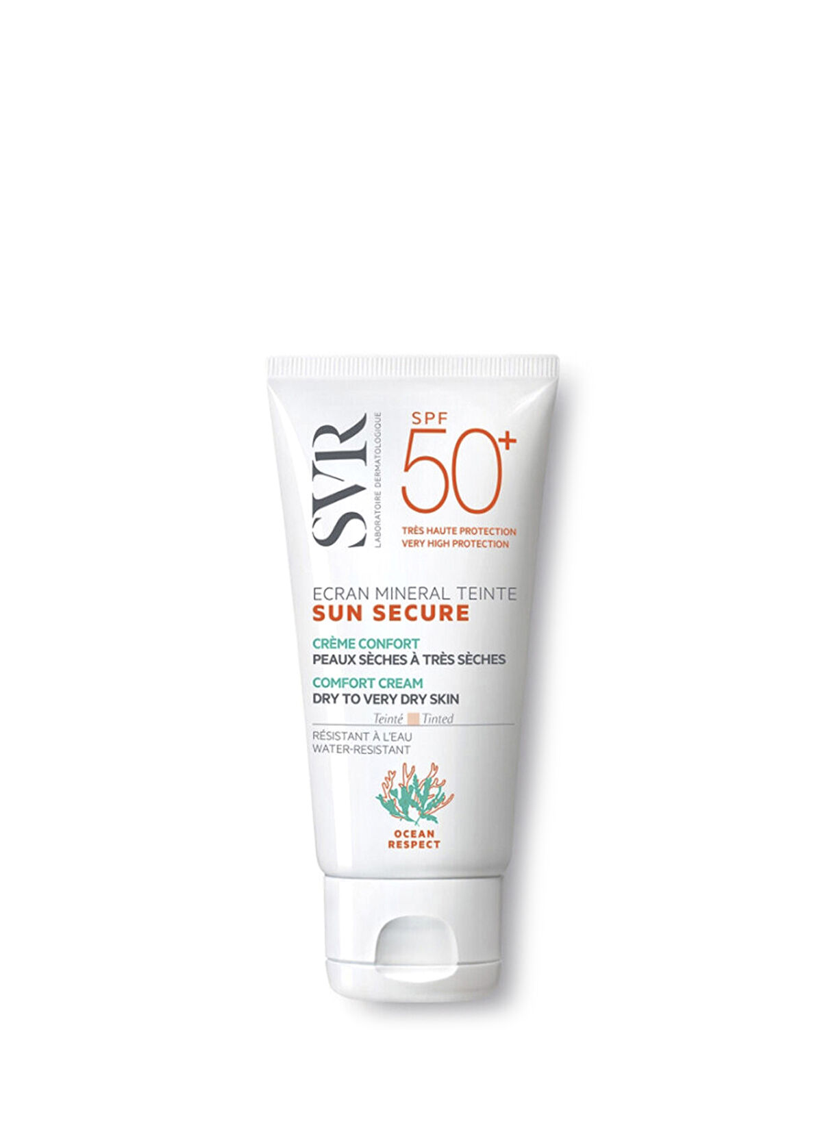 Svr Ecran Sun Secure Tinted Mineral Comfort SPF50 Güneş Koruyucu Krem 60 gr - 1