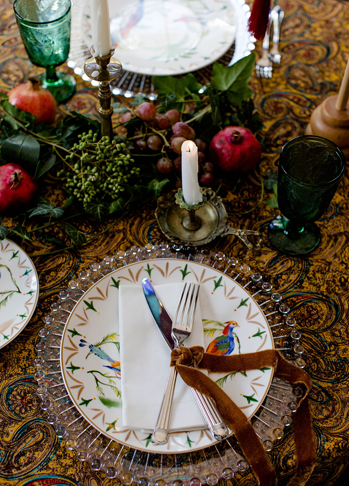 To Thine Own Penna White Porcelain Serving Plate - 3