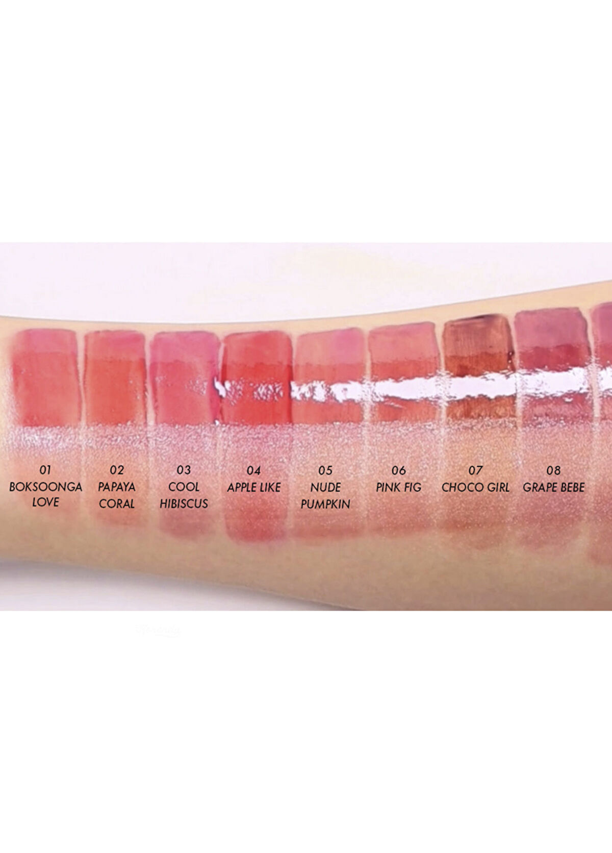 Amuse Bebe Meyve Özlü Dolgunlaştırıcı ve Besleyici Yağlı Tint Ruj 3,8 gr - 3