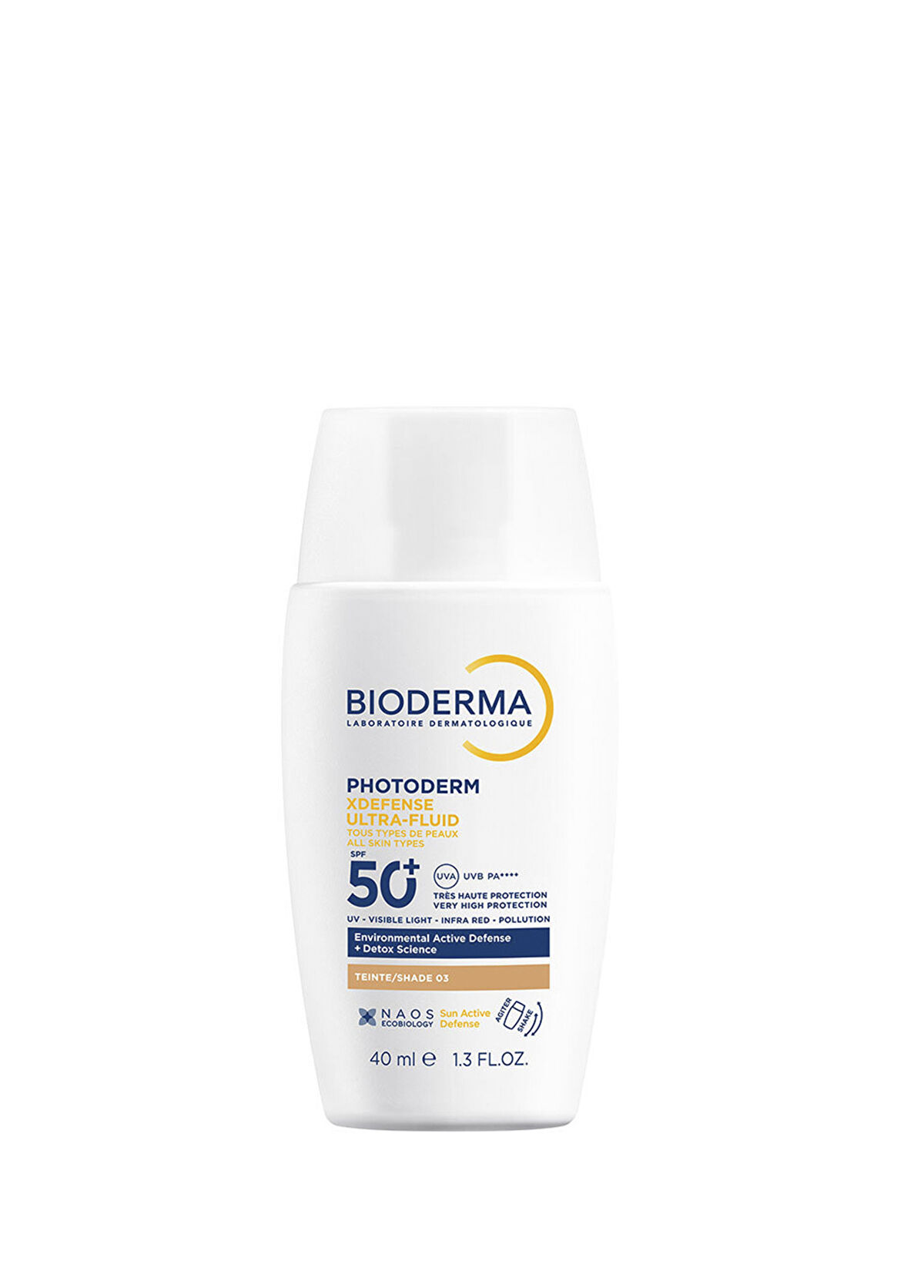 Bioderma Photoderm XDefense SPF50+ Golden Antioksidan Etkili Renkli Güneş Kremi 40 ml - 1