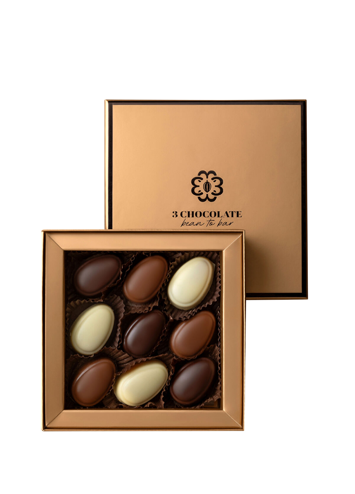 3CHOCOLATE Almond Caramel Chocolate 108 gr - 1