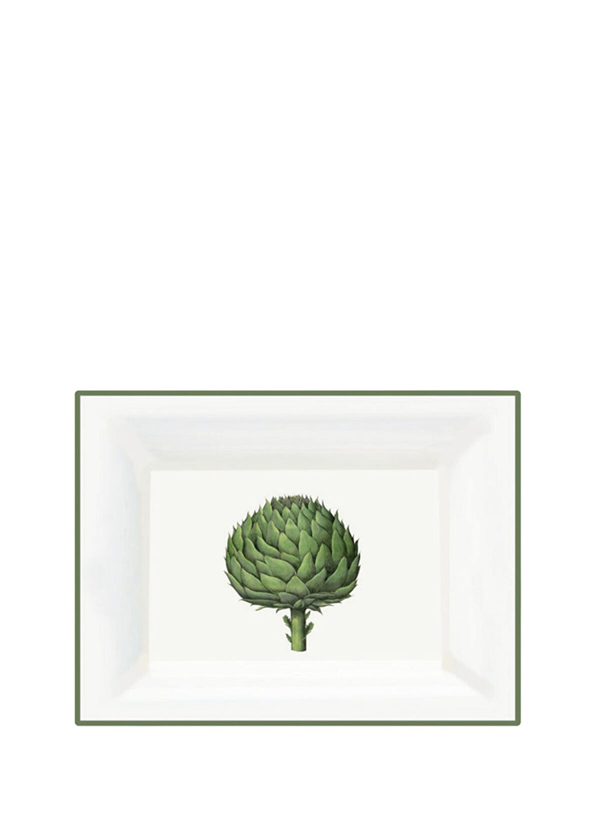 Resim Kitchen Garden Artichoke Trinket Tray Dekoratif Tabak 