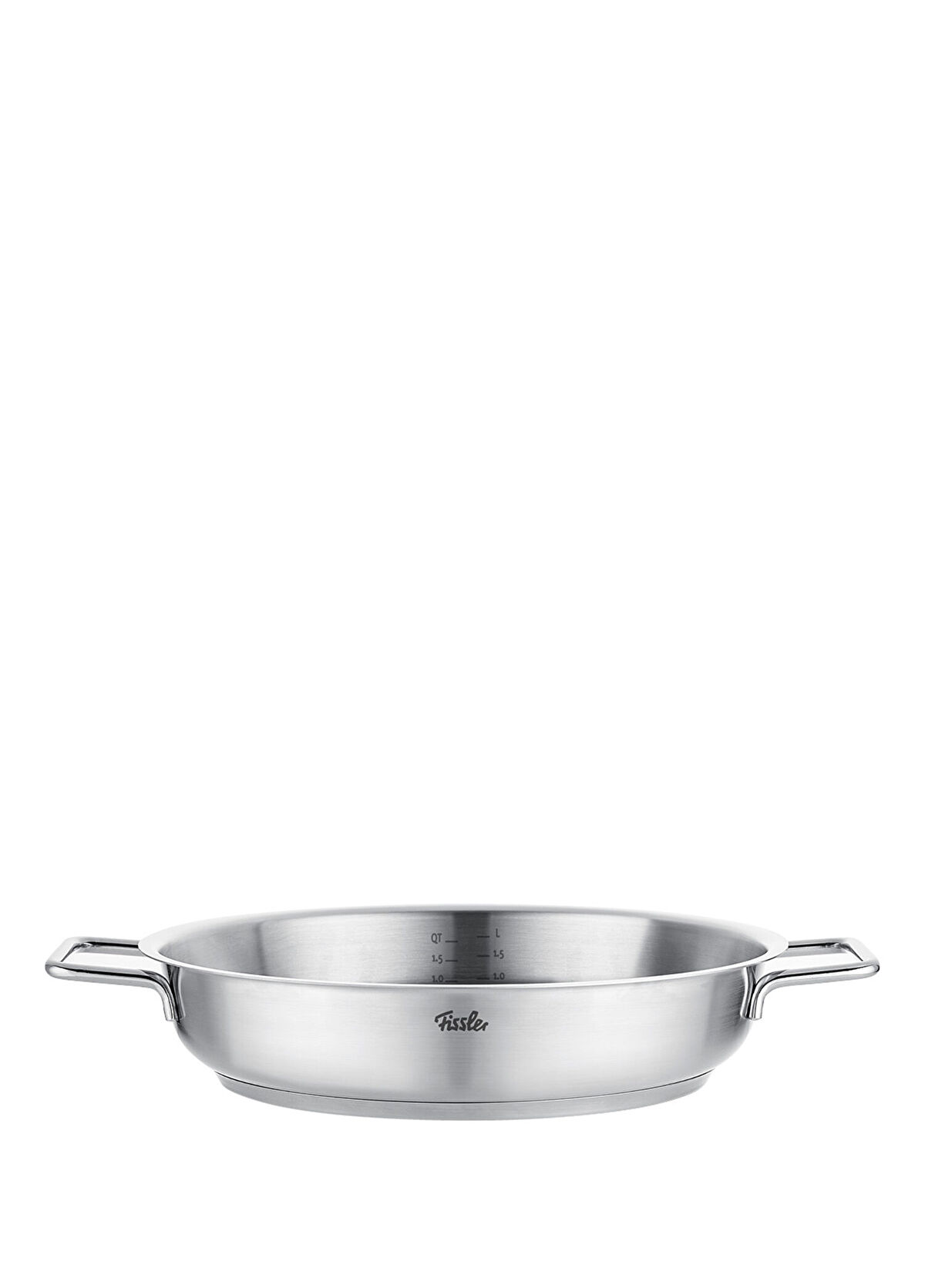 Fissler Pure Collection Çift Kulplu Çelik Kızartma Tavası 24 cm - 1