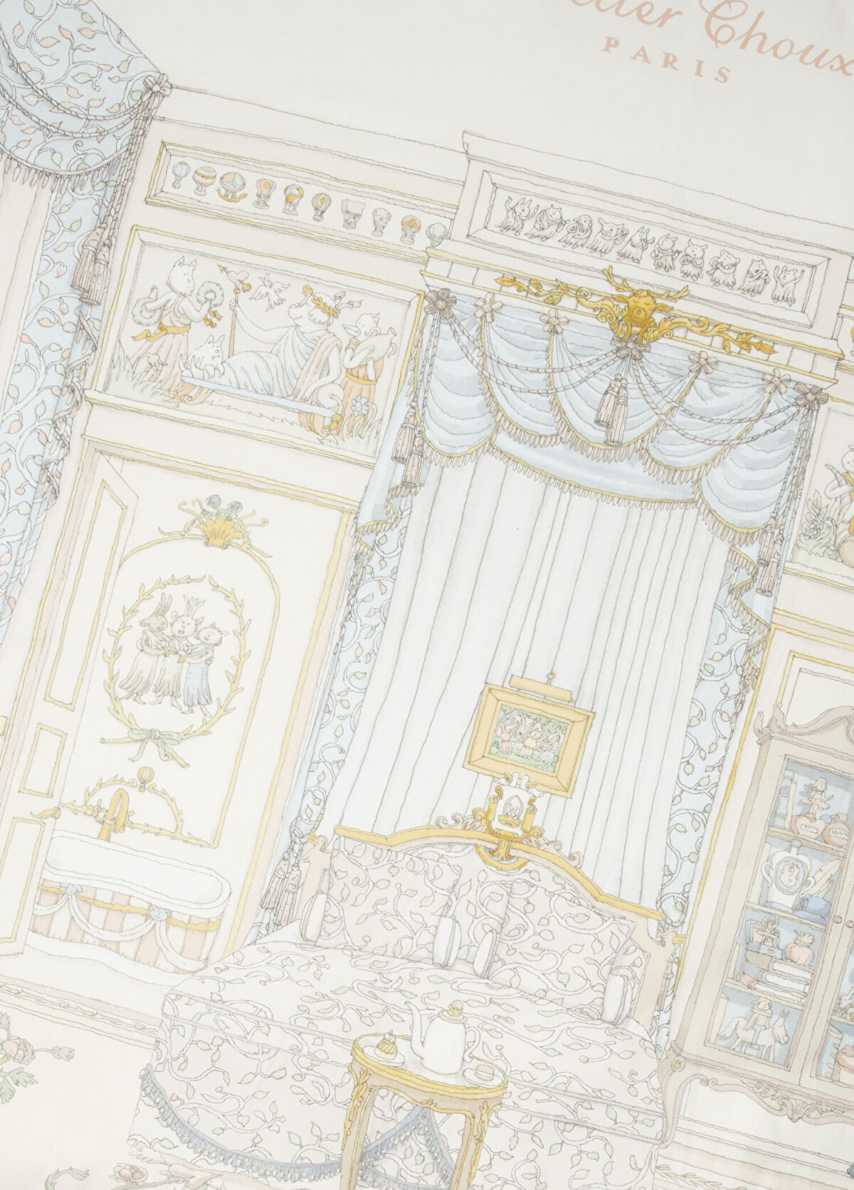 Atelier Choux French Bedroom Çift Taraflı Yorgan - 3