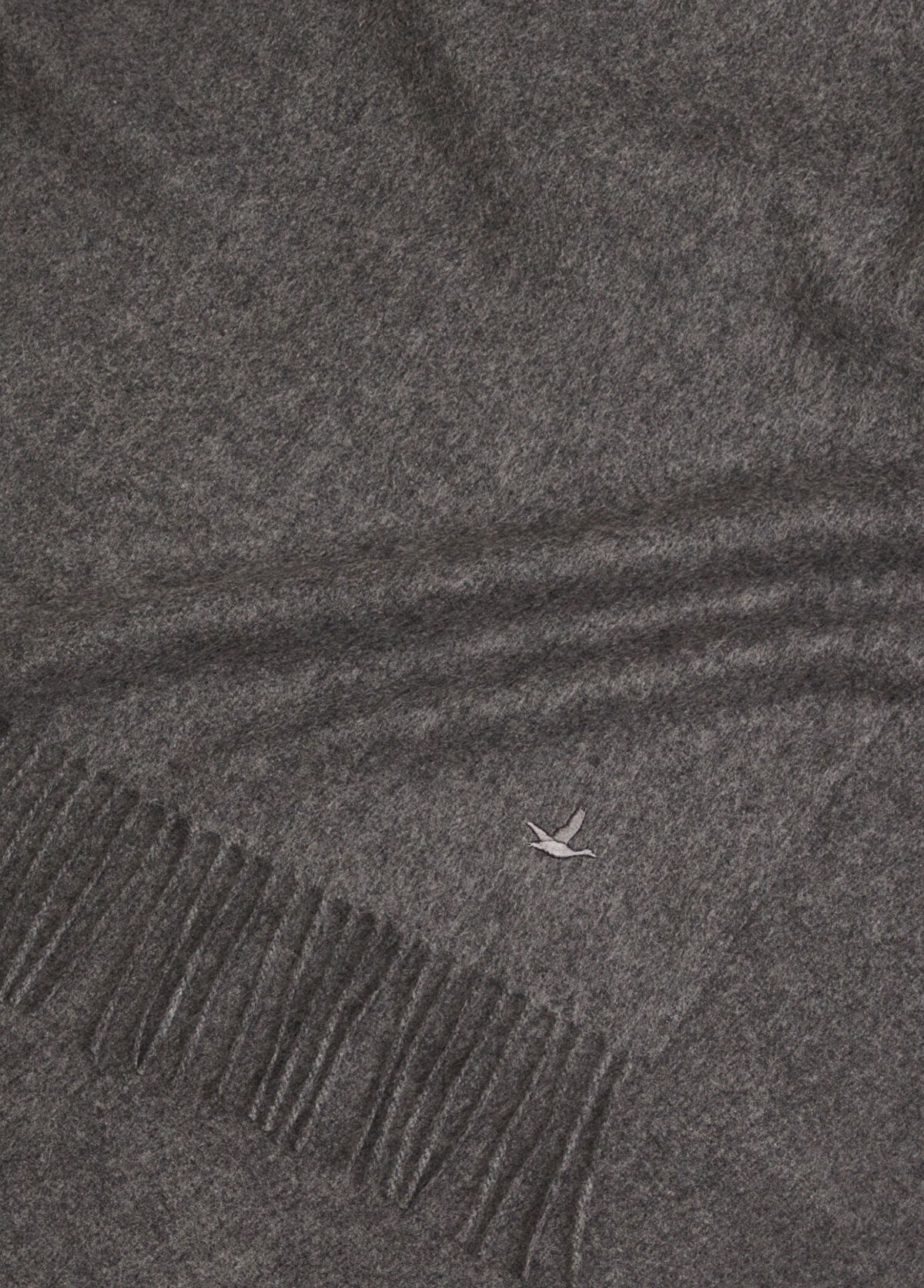 Beymen Club Grey Tassels Men's Cashmere Scarf - 3