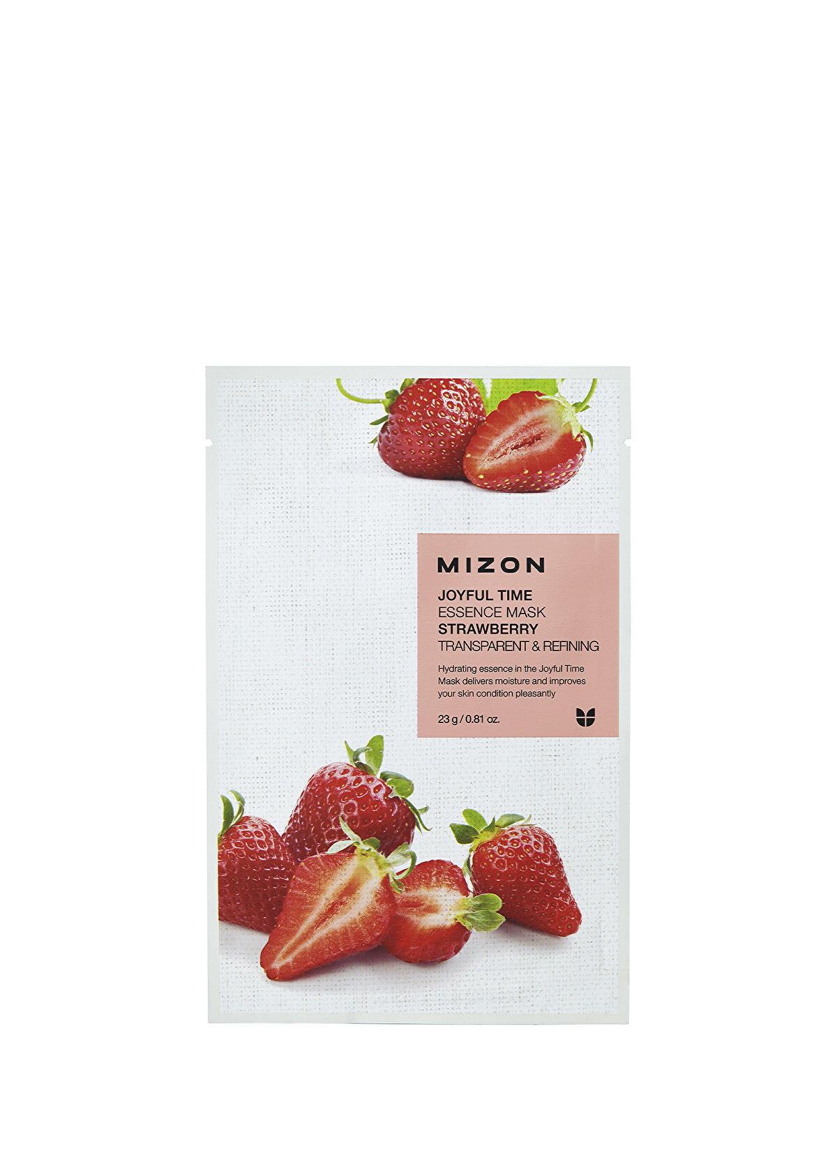 Mizon Joyful Time Essence Mask Strawberry Nemendirici Yüz Maksesi - 1