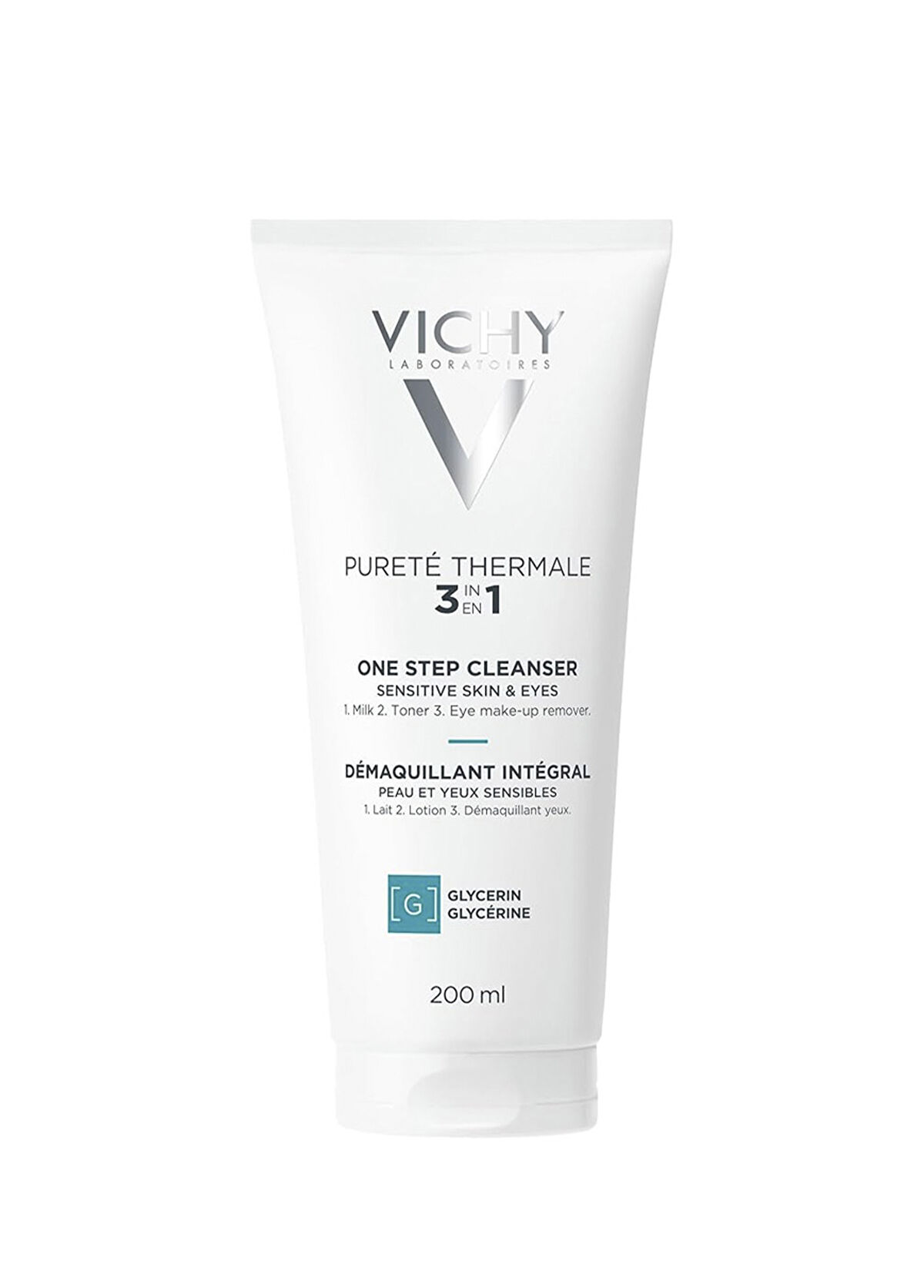 Vichy Demaquillant Integral Arındırıcı Yüz & Göz Makyaj Temizleyici 200 ml - 1