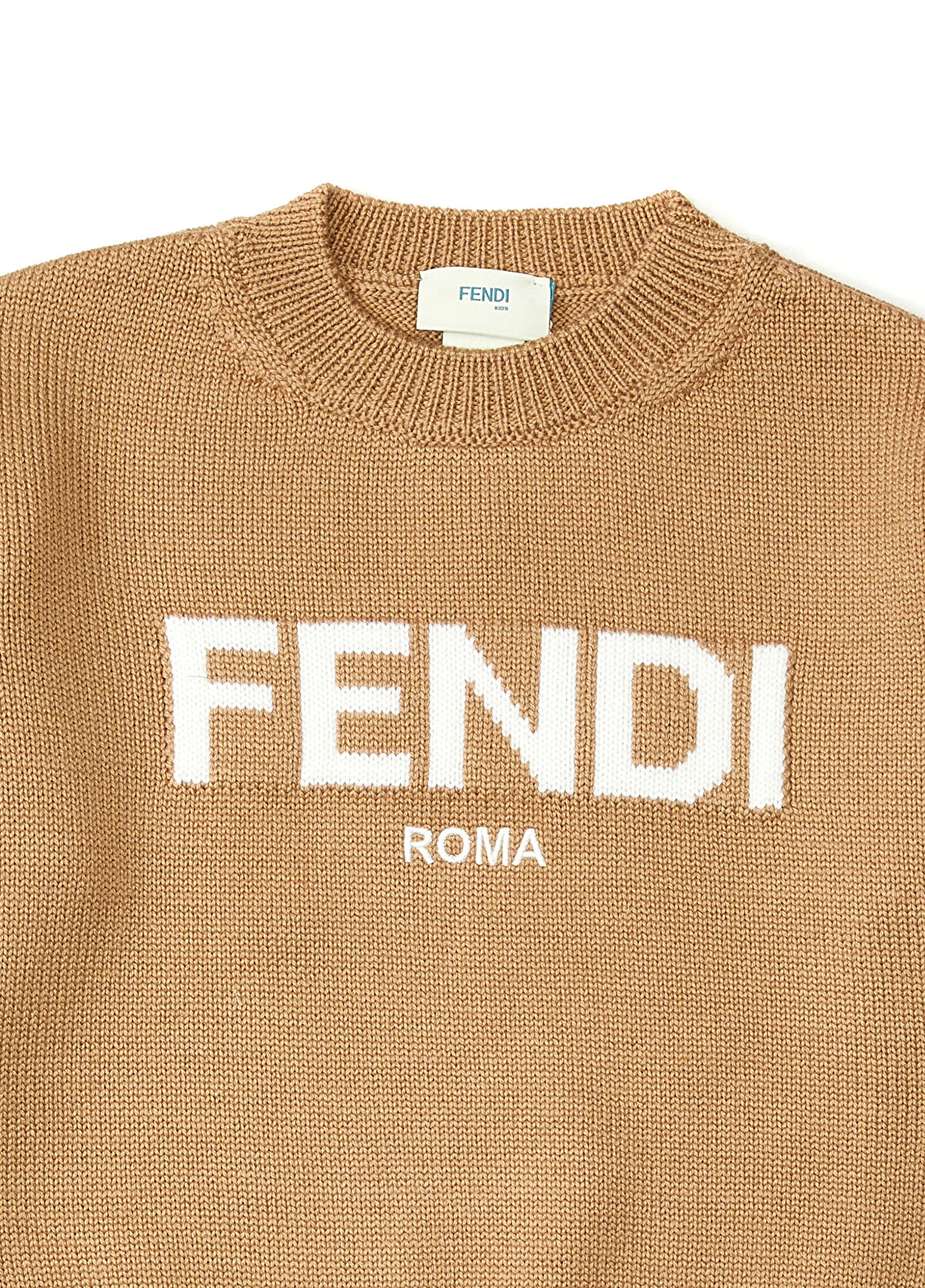 Fendi - Light Brown Kids Knitwear - Light Brown