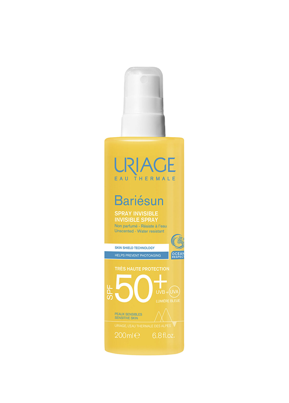 Uriage Bariésun Spray Invisible SPF50+ Parfüm İçermeyen Güneş Koruyucu Sprey 200 ml - 1