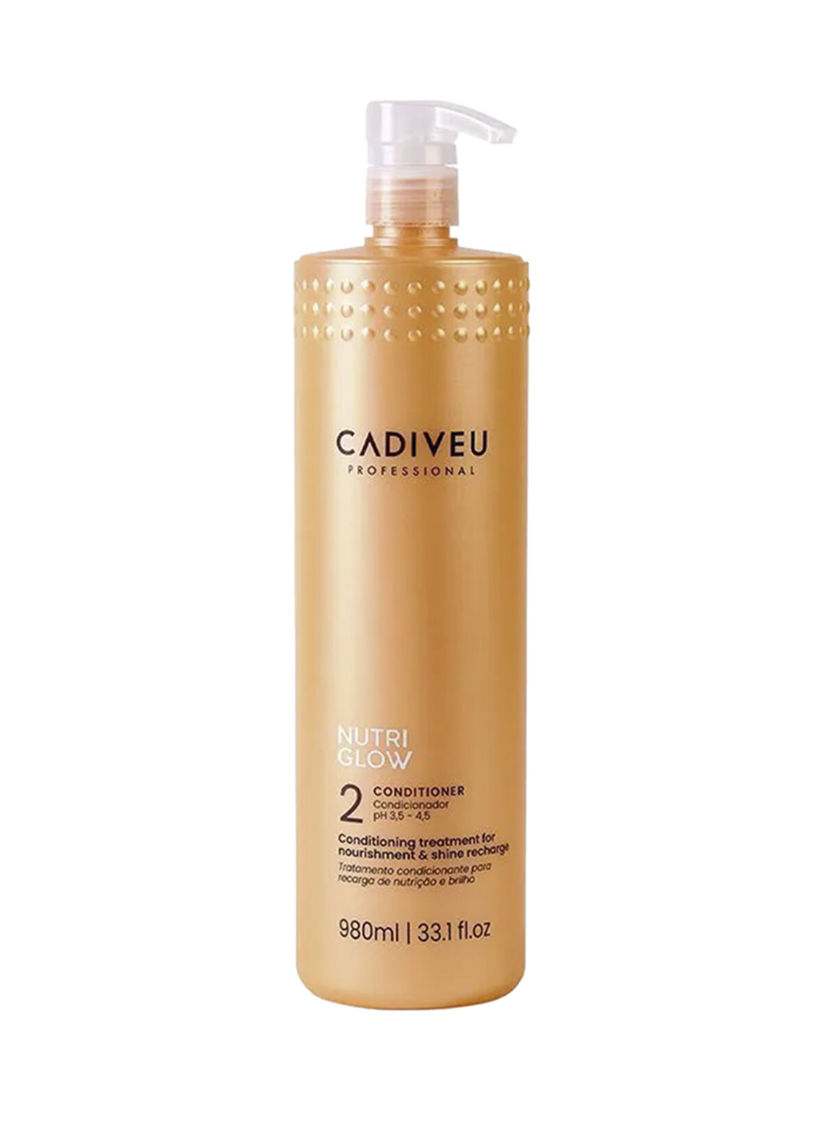 Cadiveu Nutri Glow Besleyici Saç Bakım Kremi 980 ml - 1