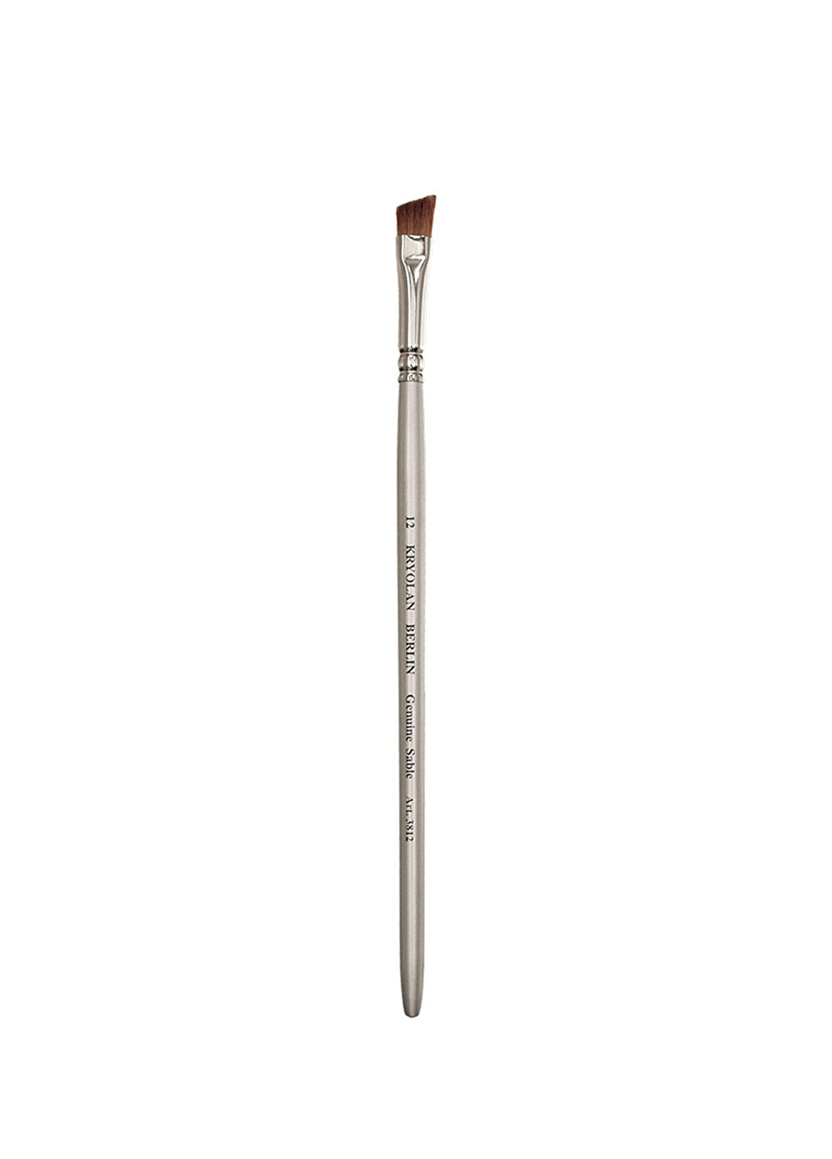 Kryolan Professional 12 Angled Makeup Brush - 1