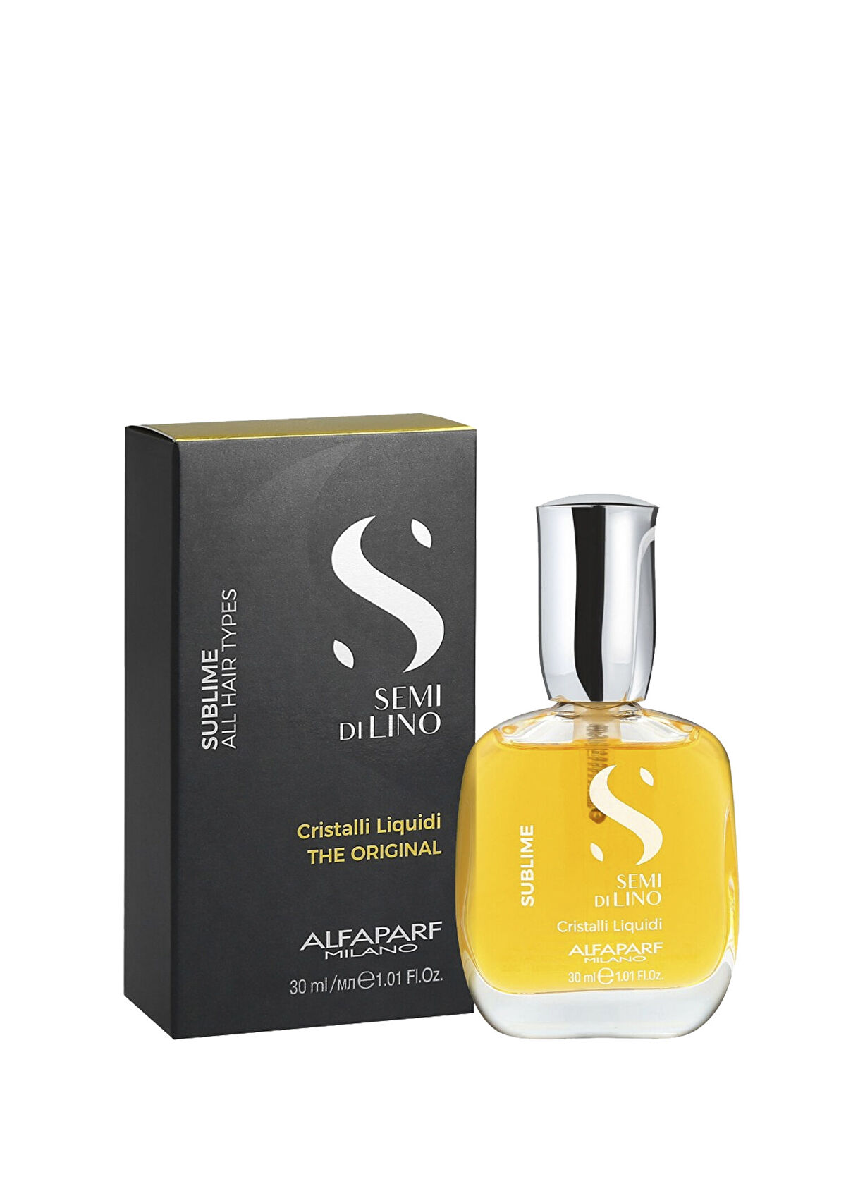 Alfaparf Semi Di Lino Sublime Crystal Liquid Hair Serum 30 ml - 1