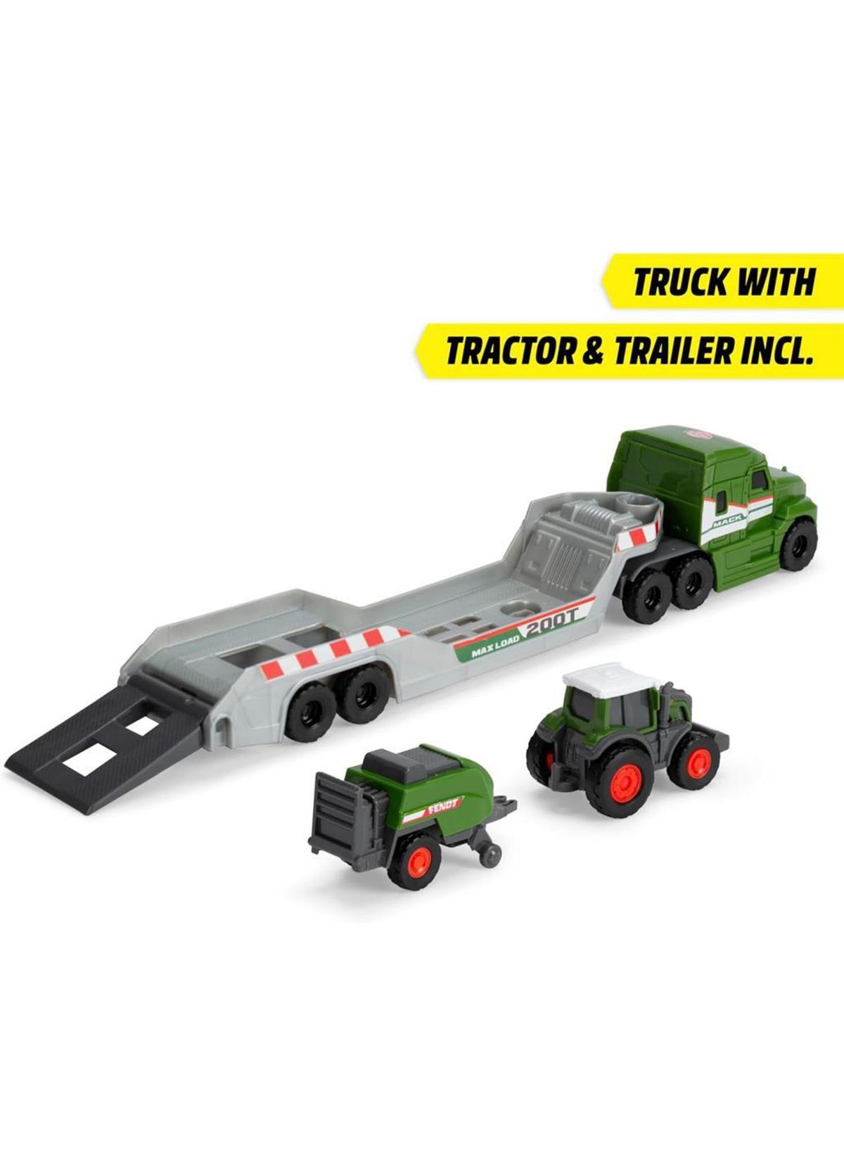 Dickie Fendt Çekici ve Traktörlü Araç Seti 203735006 - 3