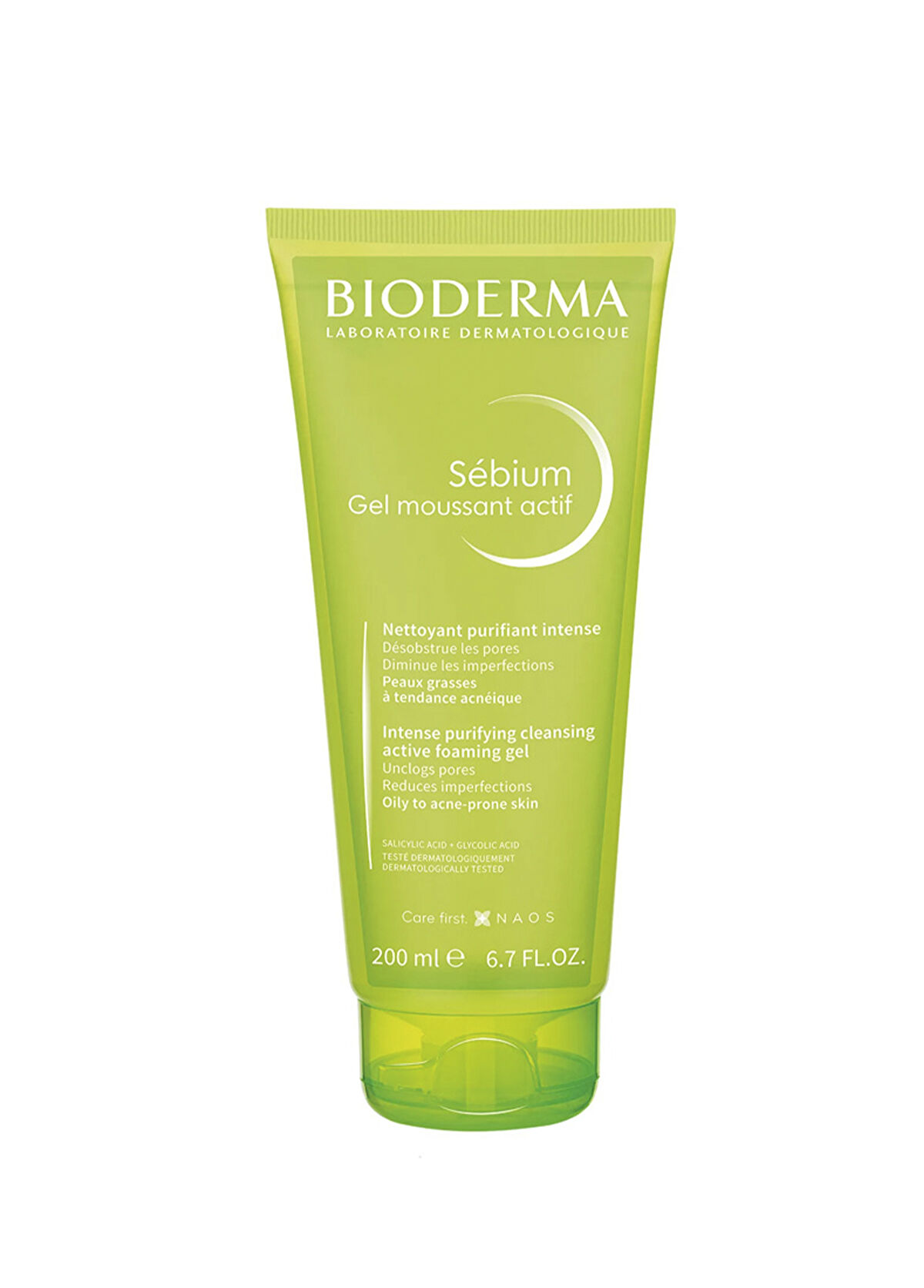 Bioderma Sebium Active Intensive Purifying Cleansing Gel 200 ml - 1