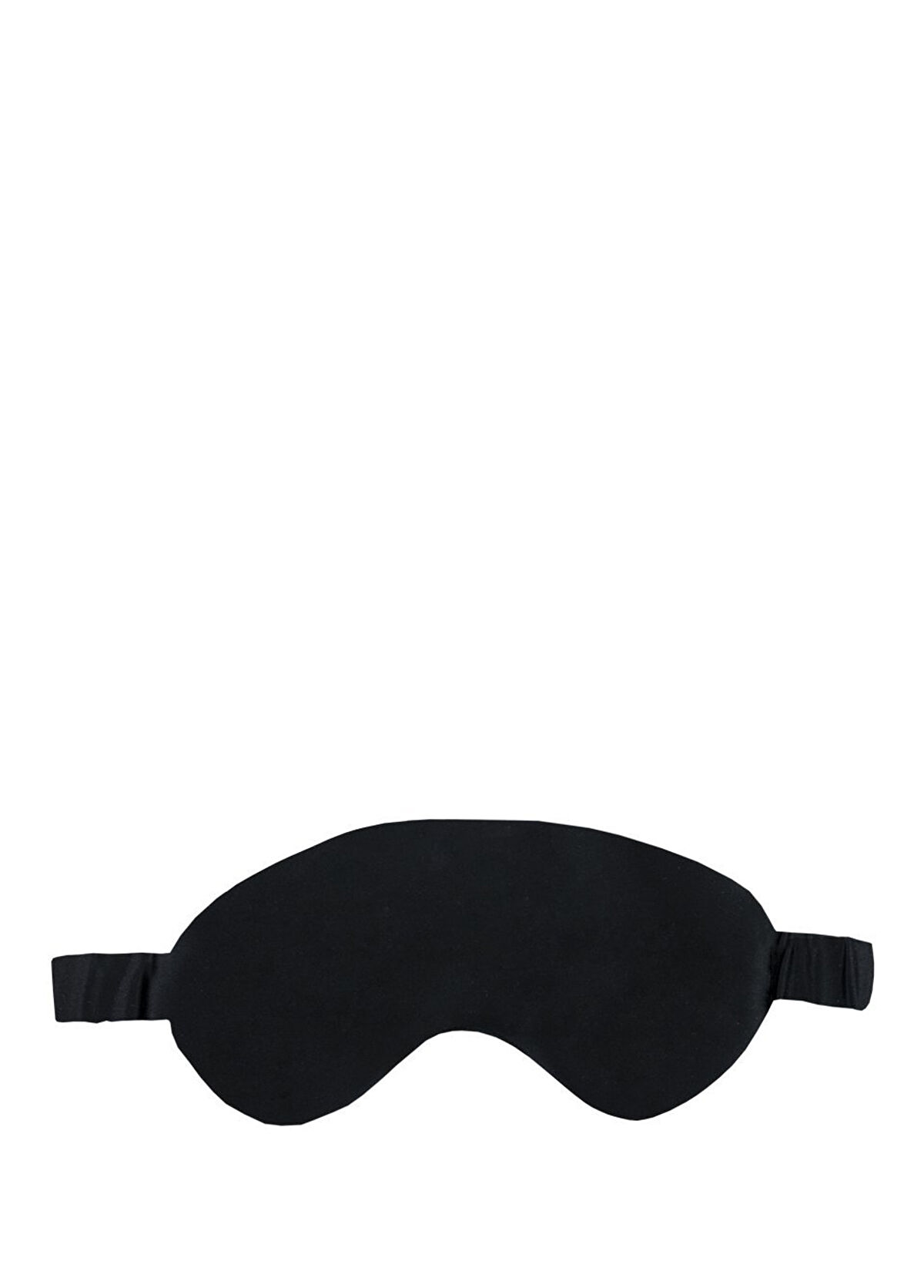 The Sim Co. Pure Silk Black Sleep Mask - 1