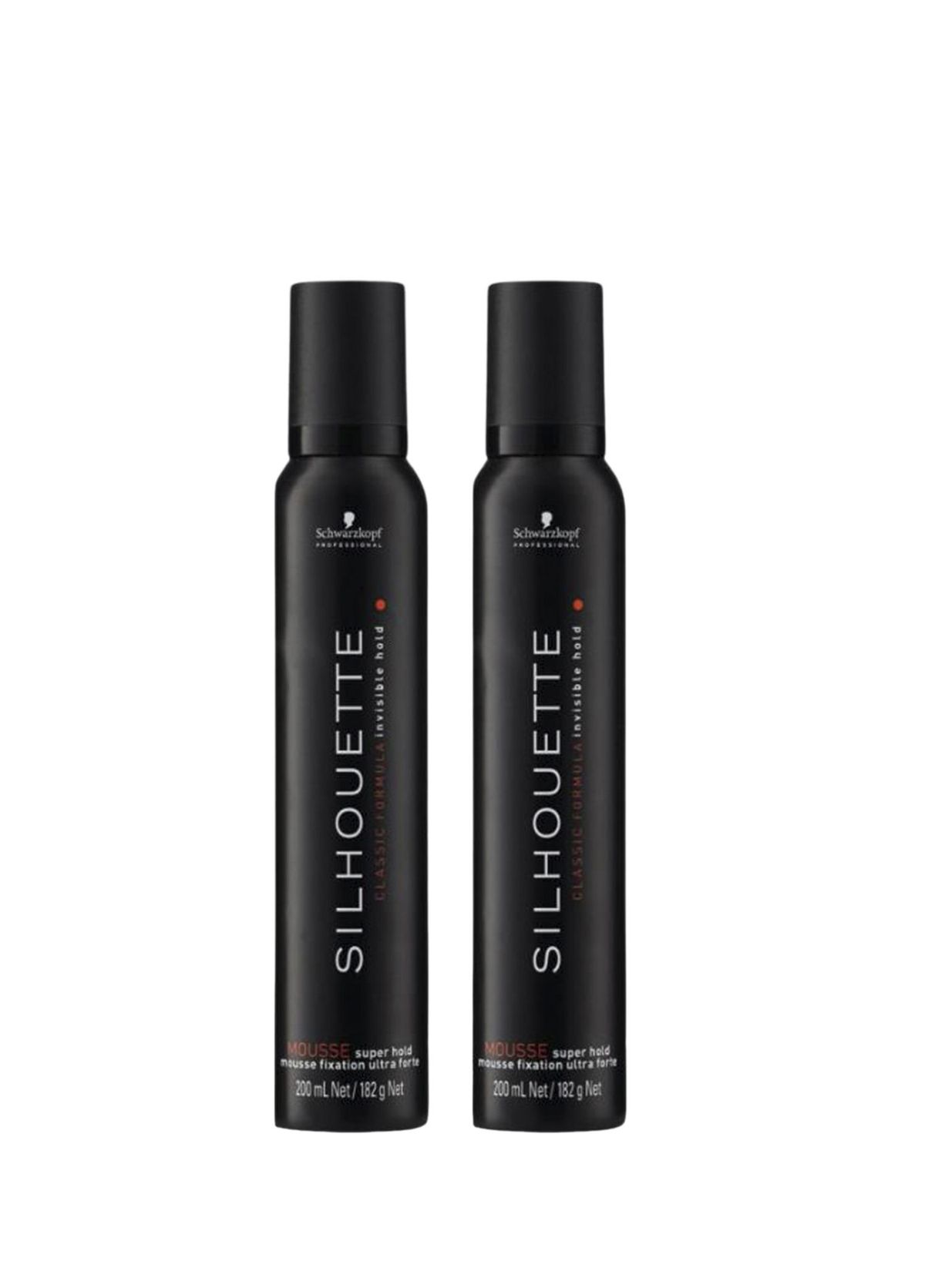 SILHOUETTE Süper Tutucu 2'li Saç Köpüğü 200 ml - 1