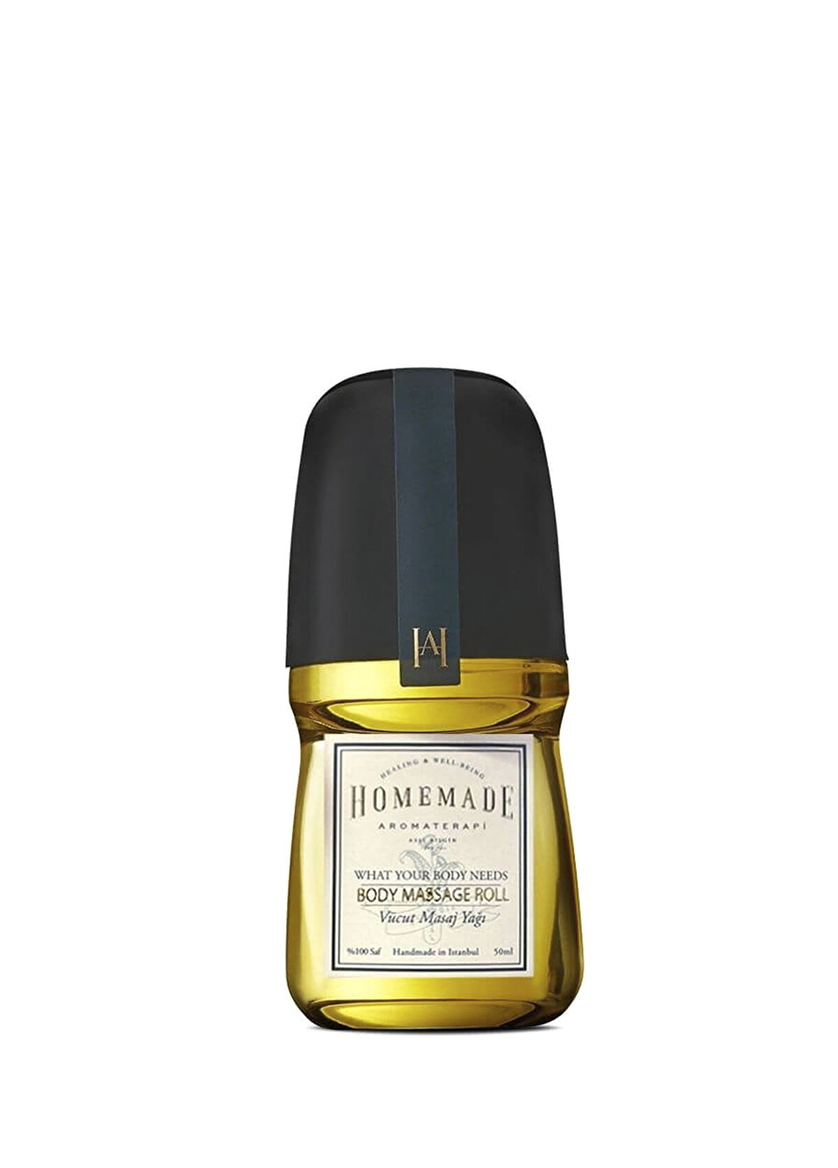 Homemade Aromaterapi  Tatlı Badem Vücut Masaj Yağı  50 ml  - 1