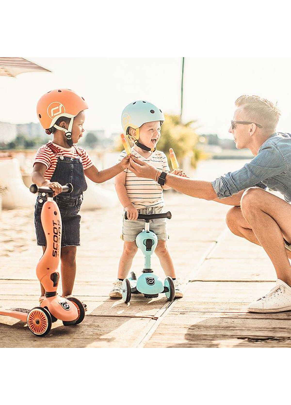 Scoot And Ride Helmet Kavuniçi Bebek Çocuk Kaskı - 3