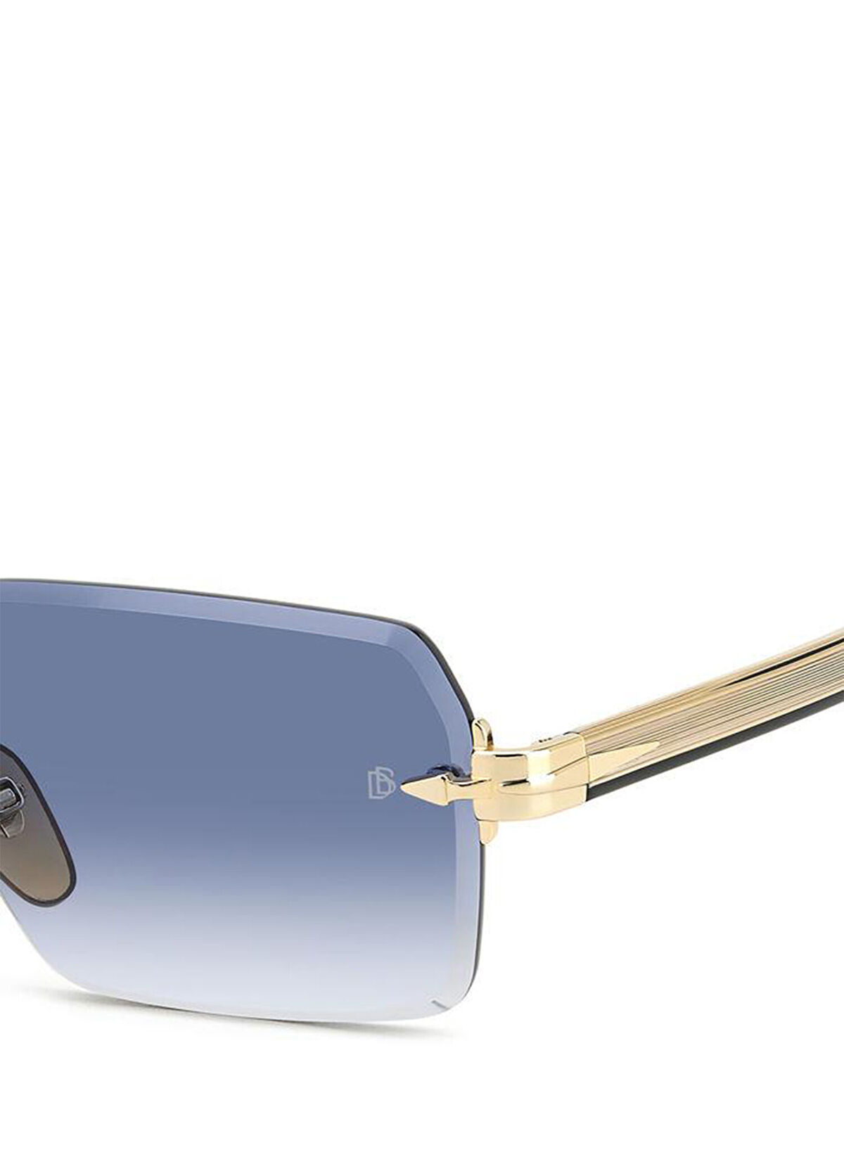 Db 7109/s Metal Gold Siyah Erkek Güneş Gözlüğü - Görsel 4