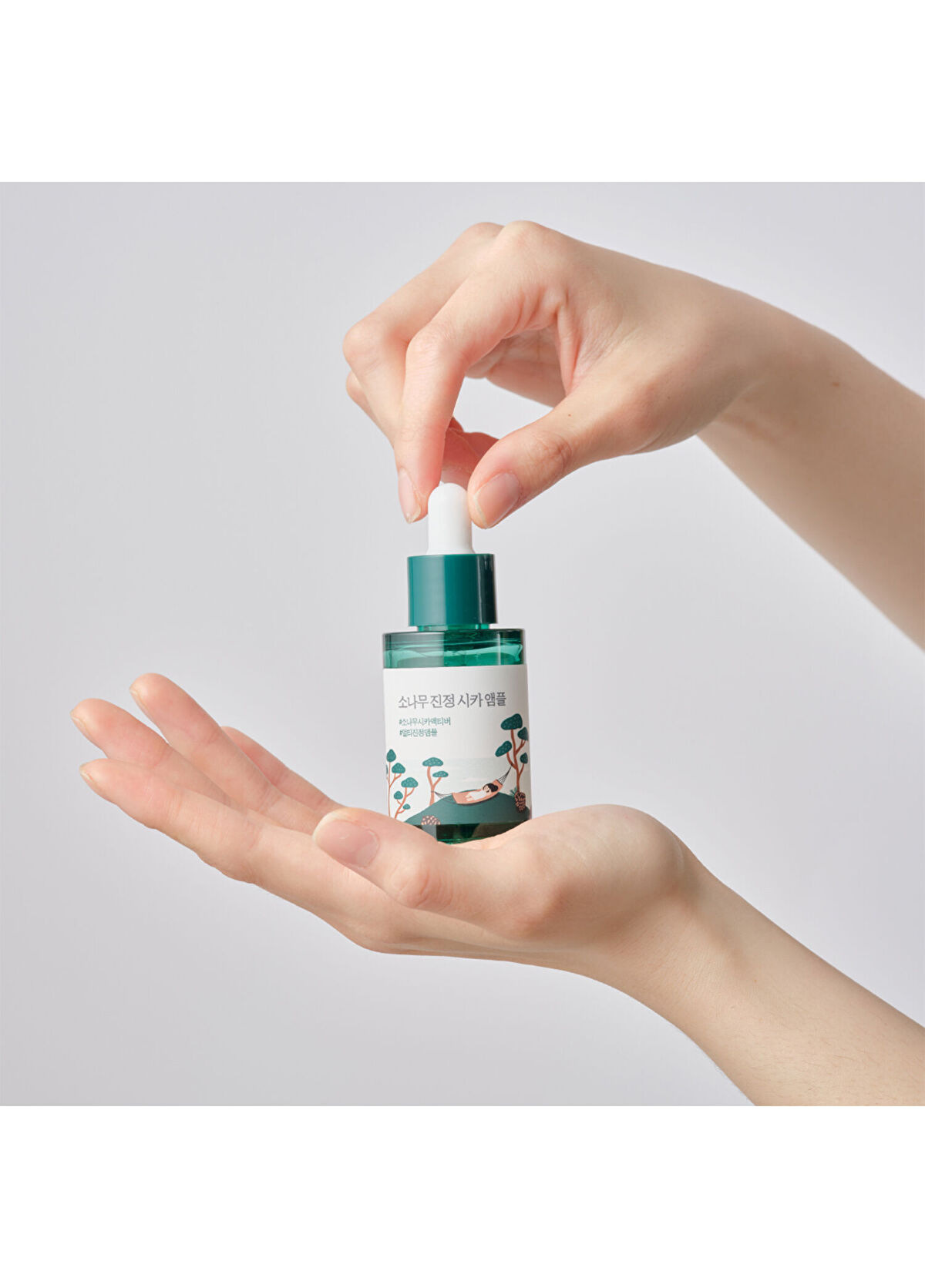 Round Lab Pine Calming Cica Ampoule Bariyer Koruyucu ve Kızarıklık Karşıtı Centella Ampul Serum 30 ml - 3