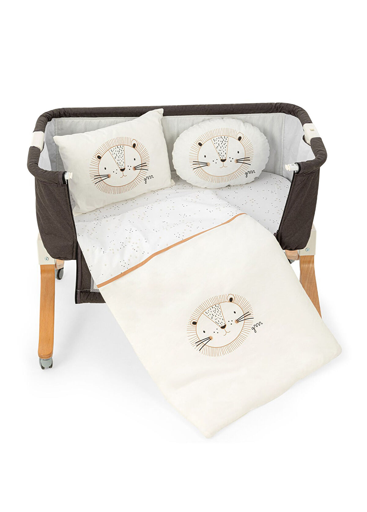 Wellgro Baby Lion Anne Yanı 5 Parça Bebek Uyku Seti - 3