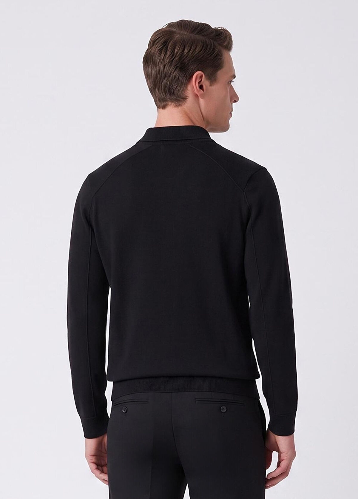 Beymen Club Navy Blue Polo Sweater - 3