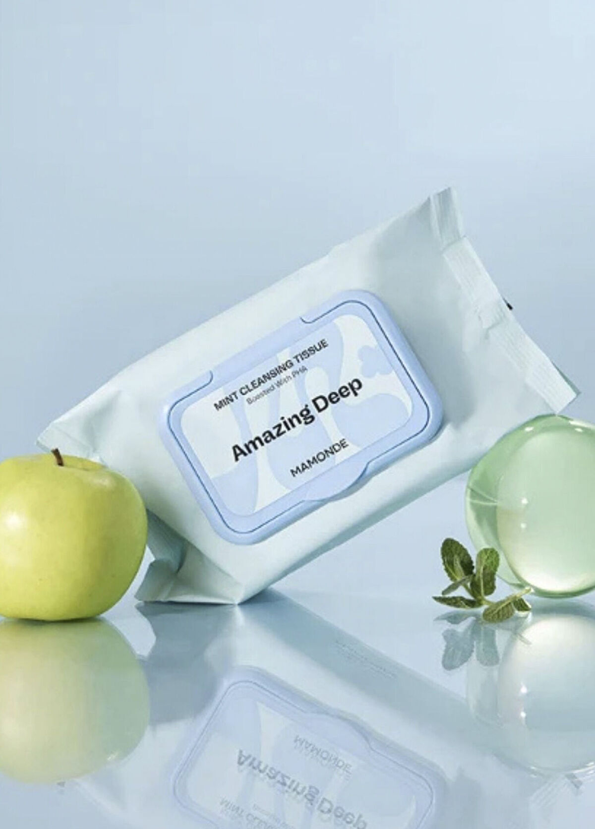 Mamonde Amazing Deep Mint Make-up Remover Wipes - 3