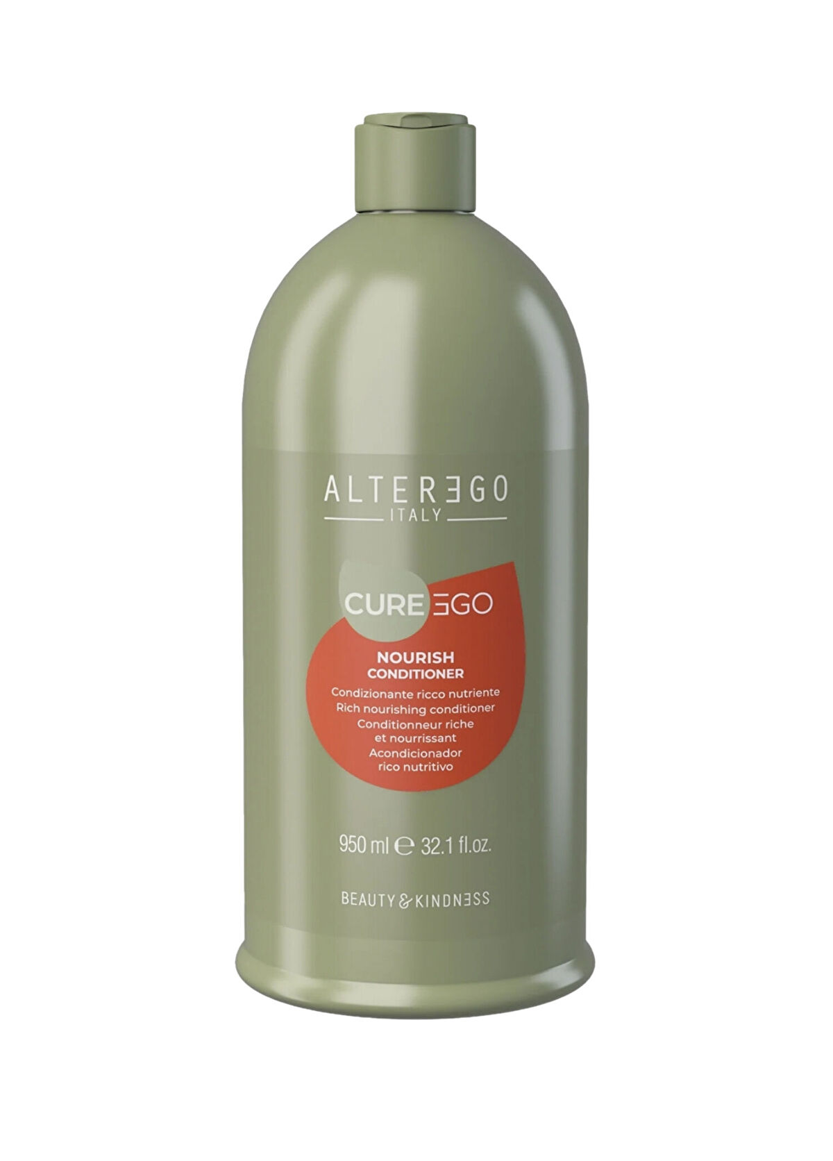 Alter Ego Italy Curego Nourish Conditioner Moisturizing Conditioner for Dry Hair 950 ml - 1