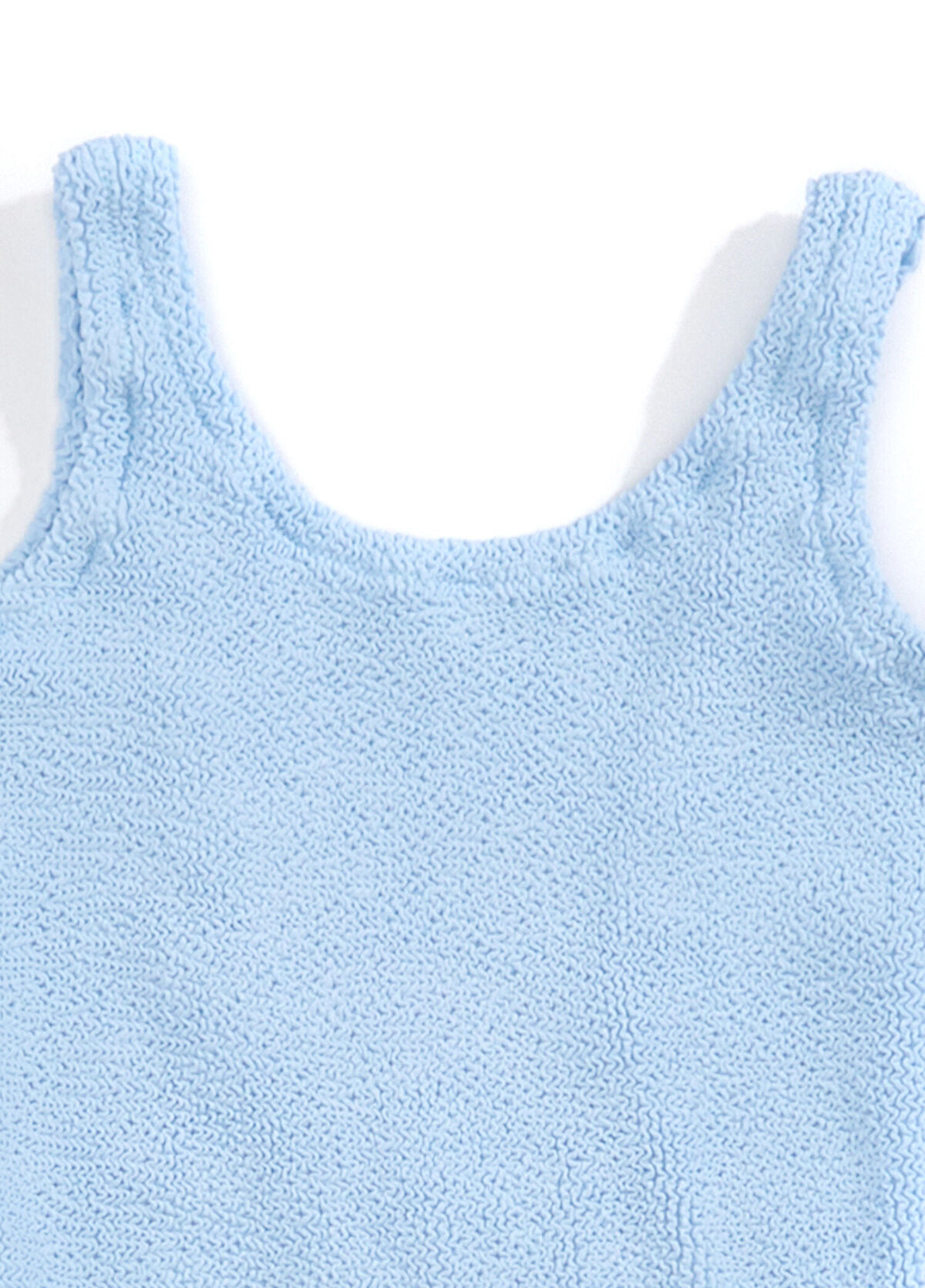 MC2 (Saint Barth) Tiana Blue Pink Textured Girls Swimsuit - 3