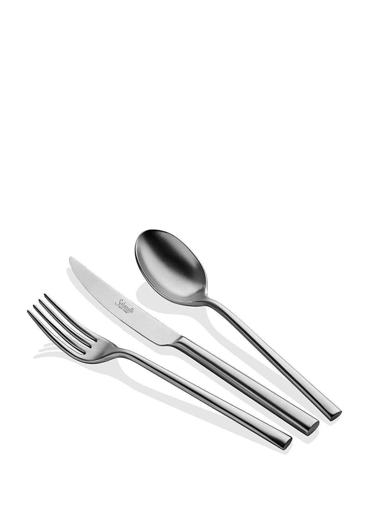 Salvinelli Italy Mod 250 Ice 87 Parça Çatal Kaşık Bıçak Seti - 1